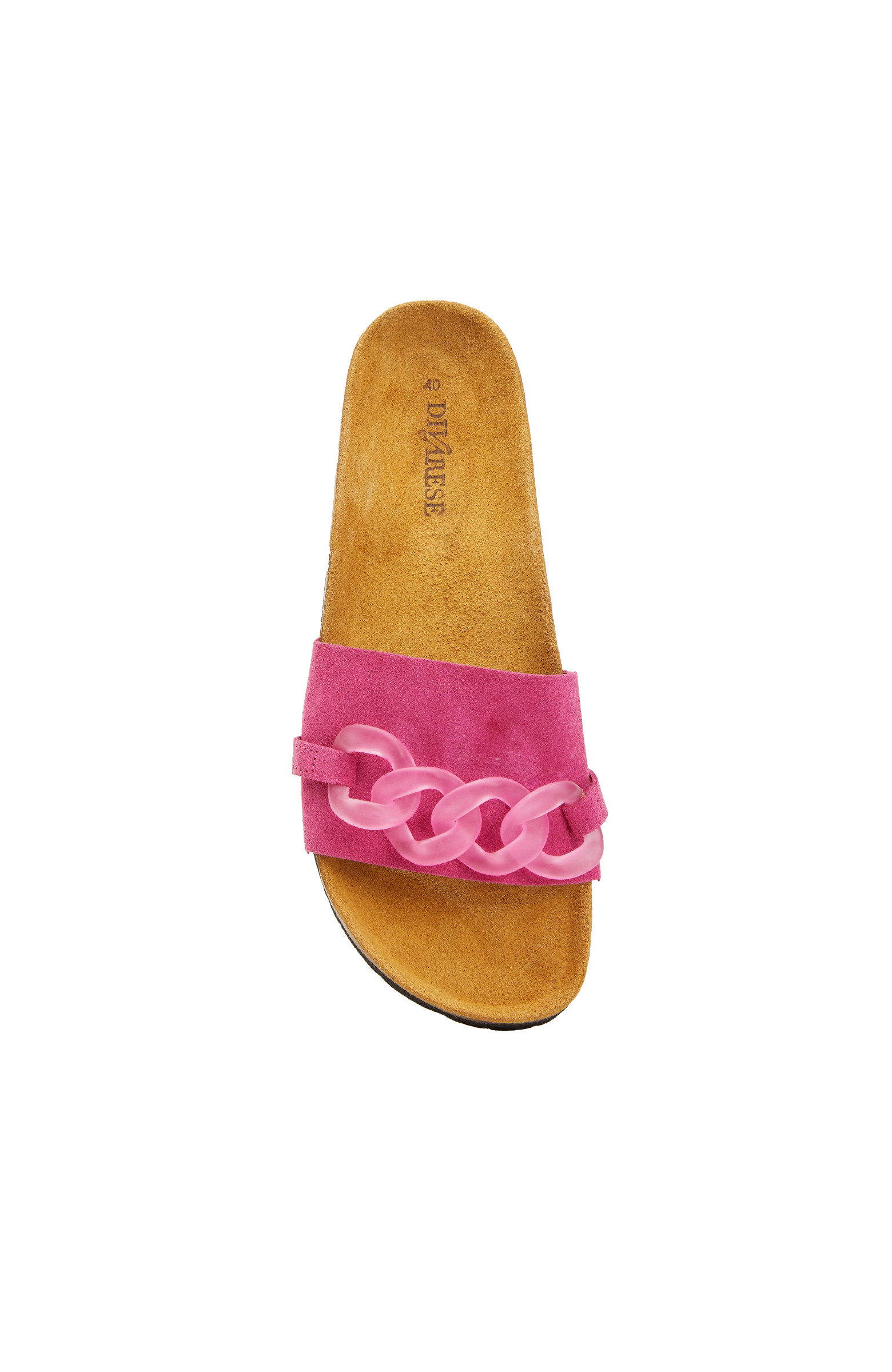 Fuşya Kadın Süet Terlik