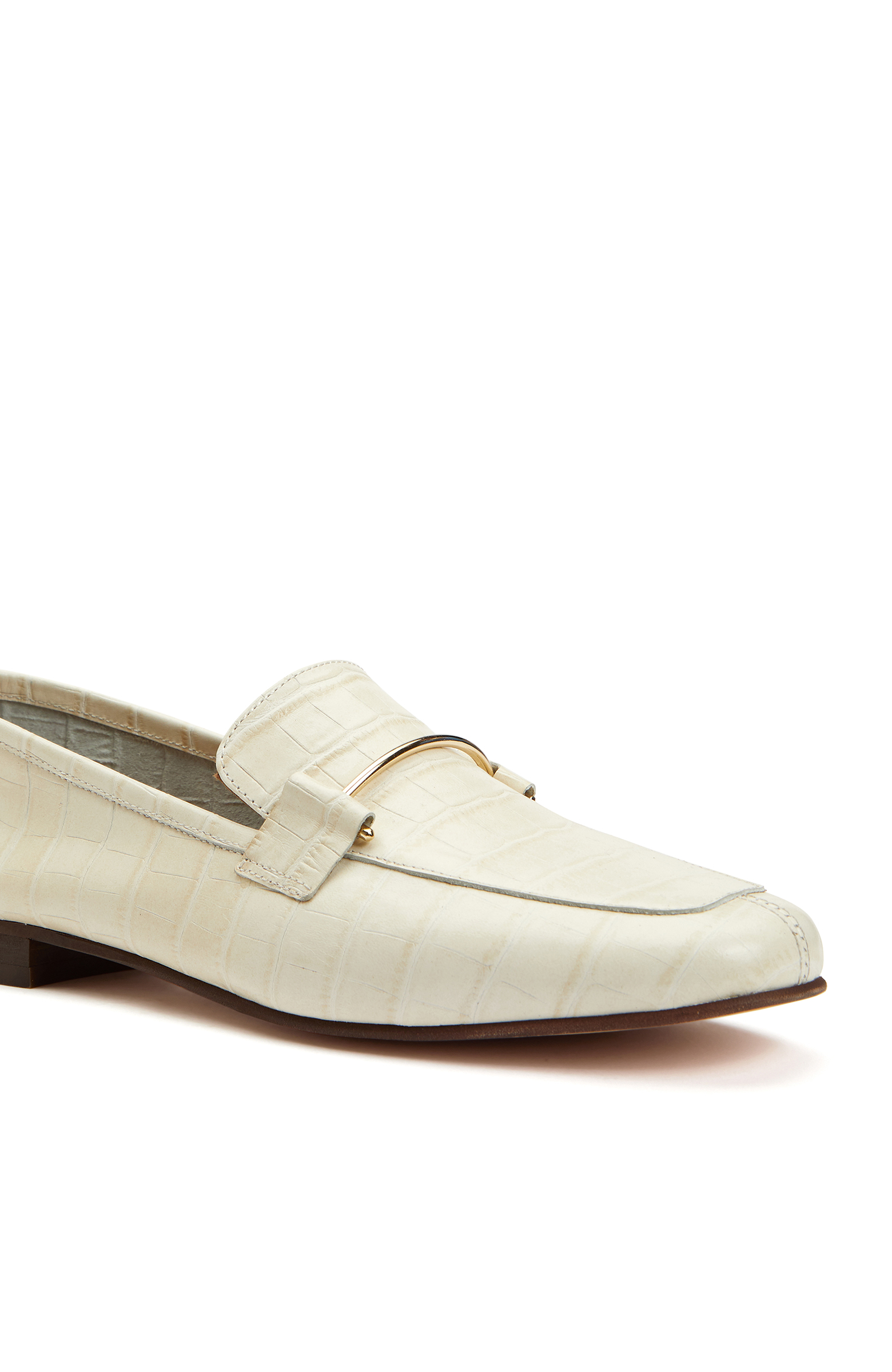 Kemik Kadın Deri Loafer