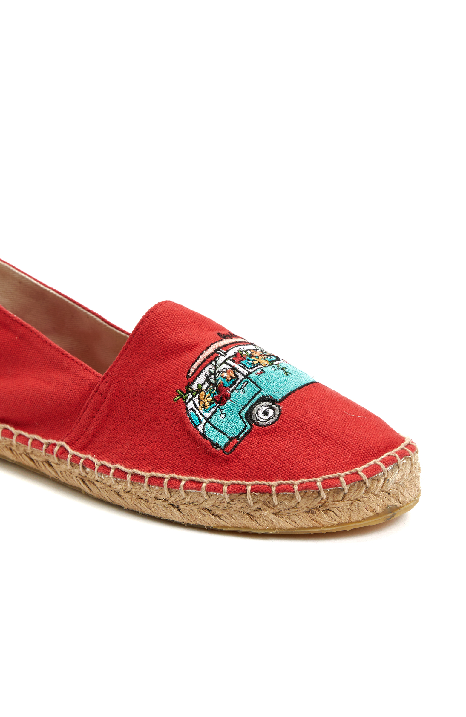 Kırmızı Kadın Espadril