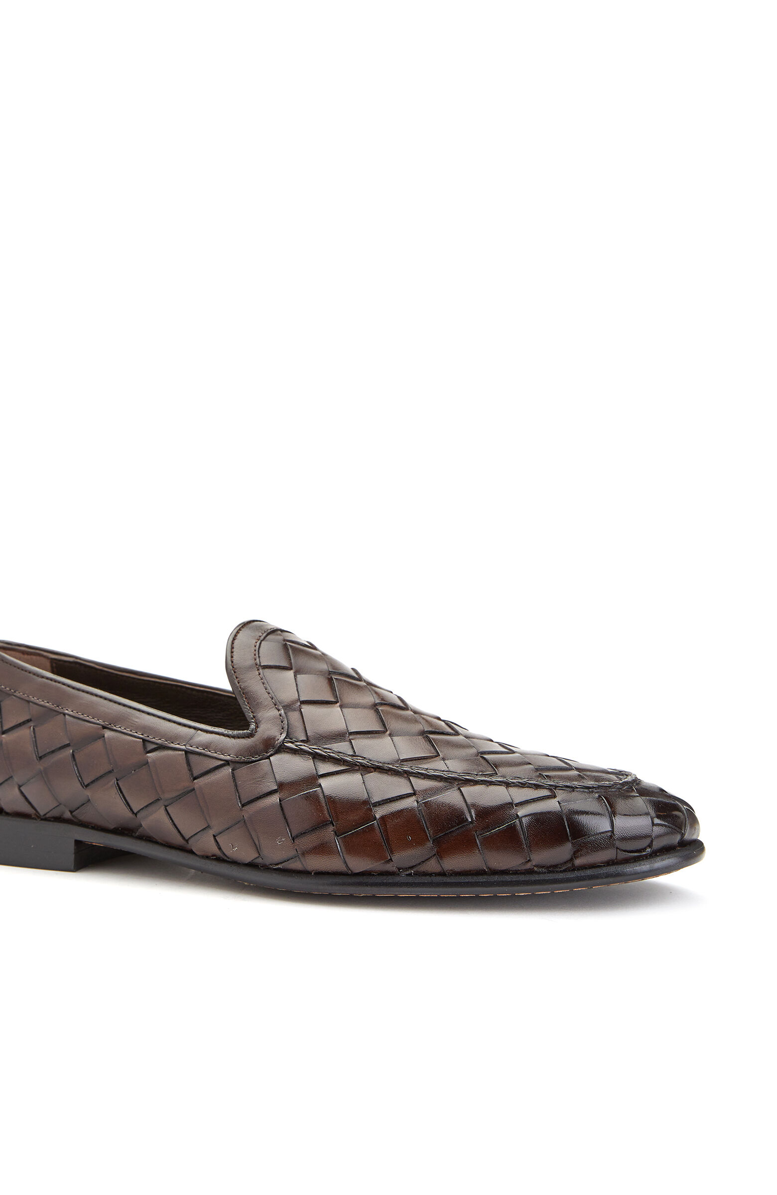 Kahverengi Erkek Deri Loafer