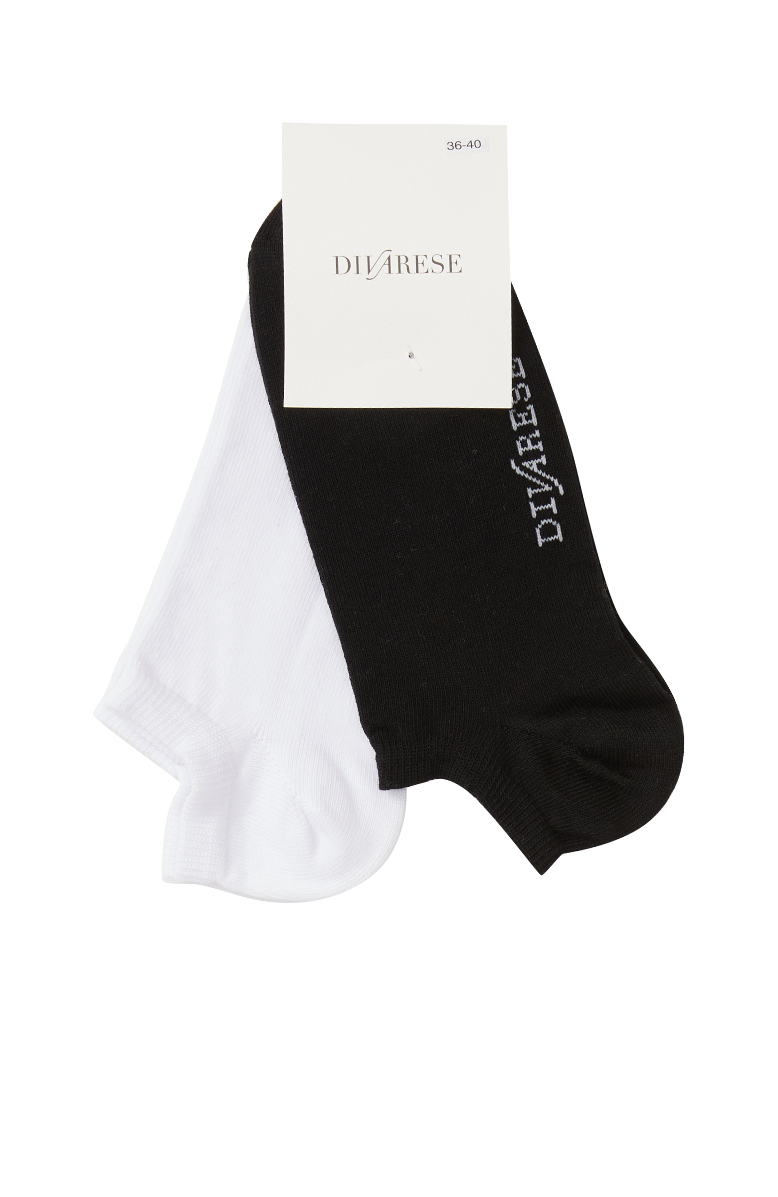 Fuşya Turuncu 2'li Kadın Patik Çorap Set