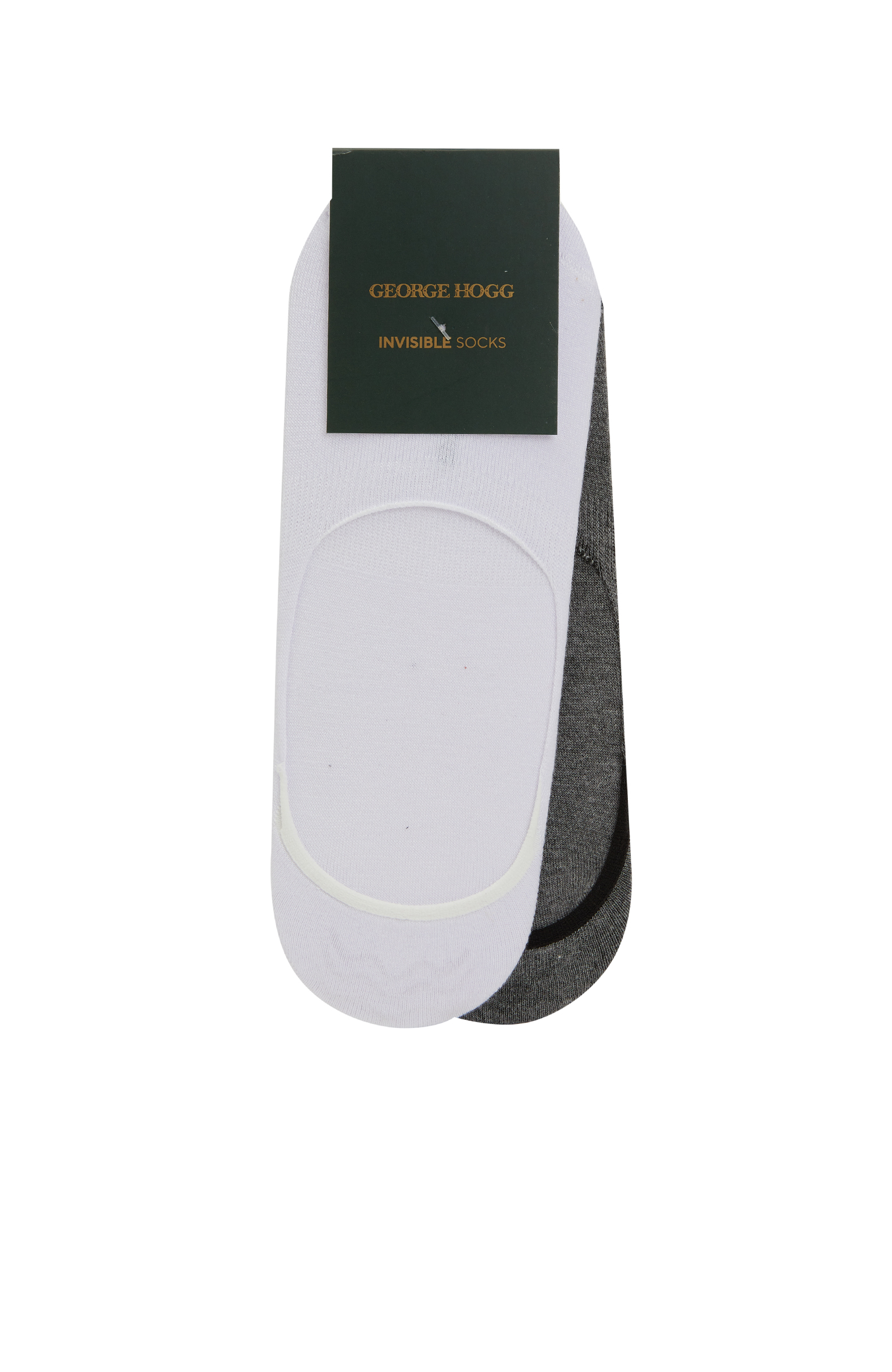 Beyaz Gri 2li Erkek Bambu Çorap Seti