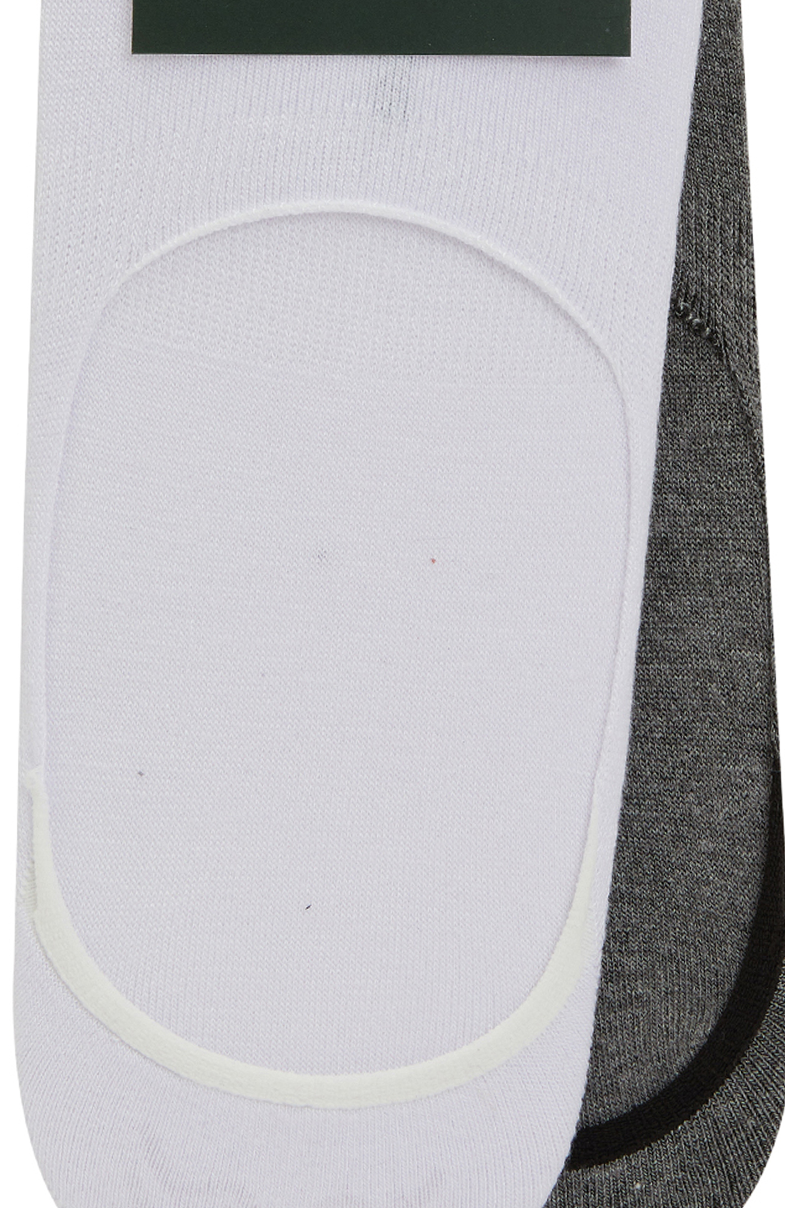 Beyaz Gri 2li Erkek Bambu Çorap Seti