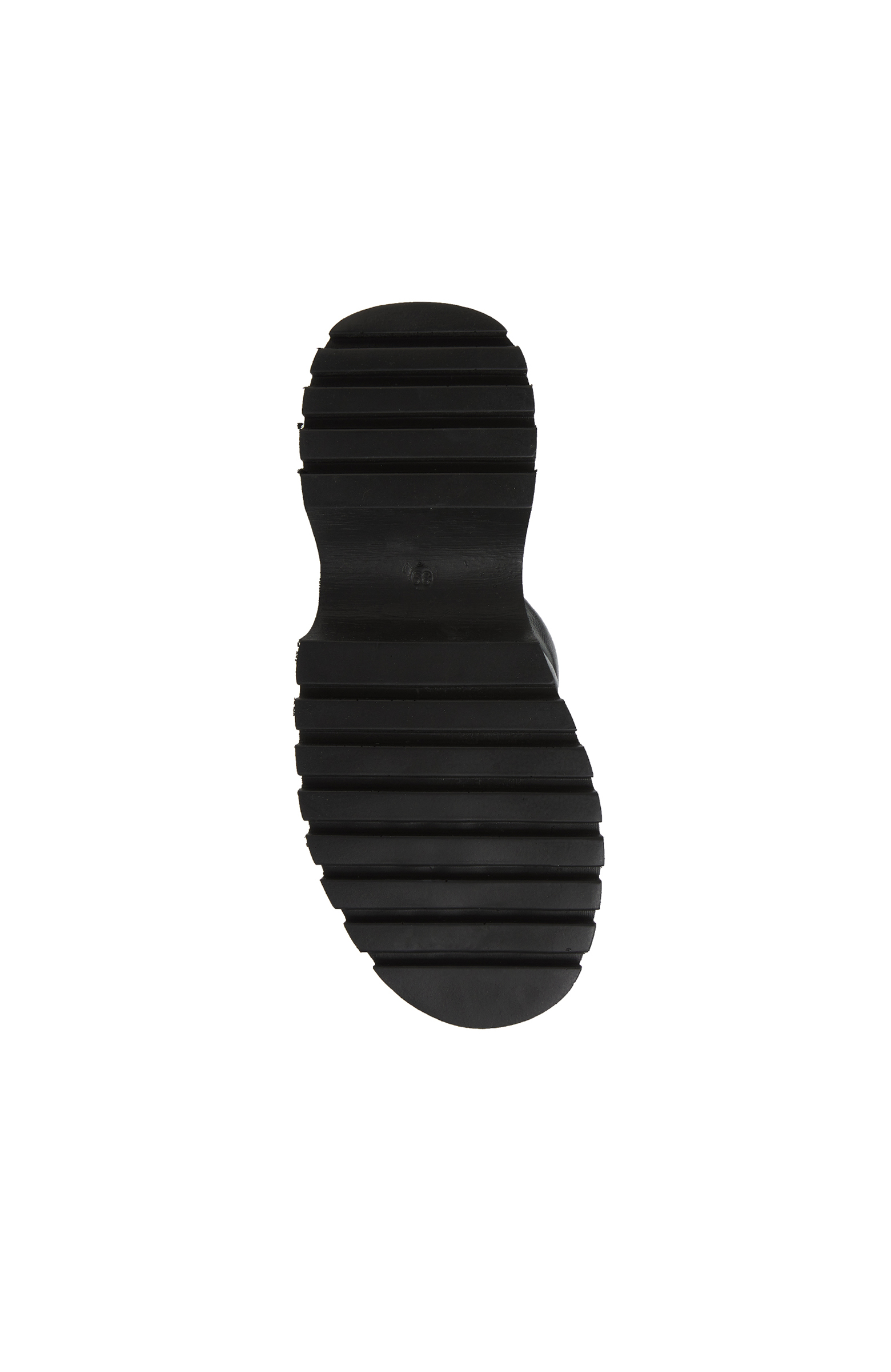 Siyah Kadın Deri Terlik