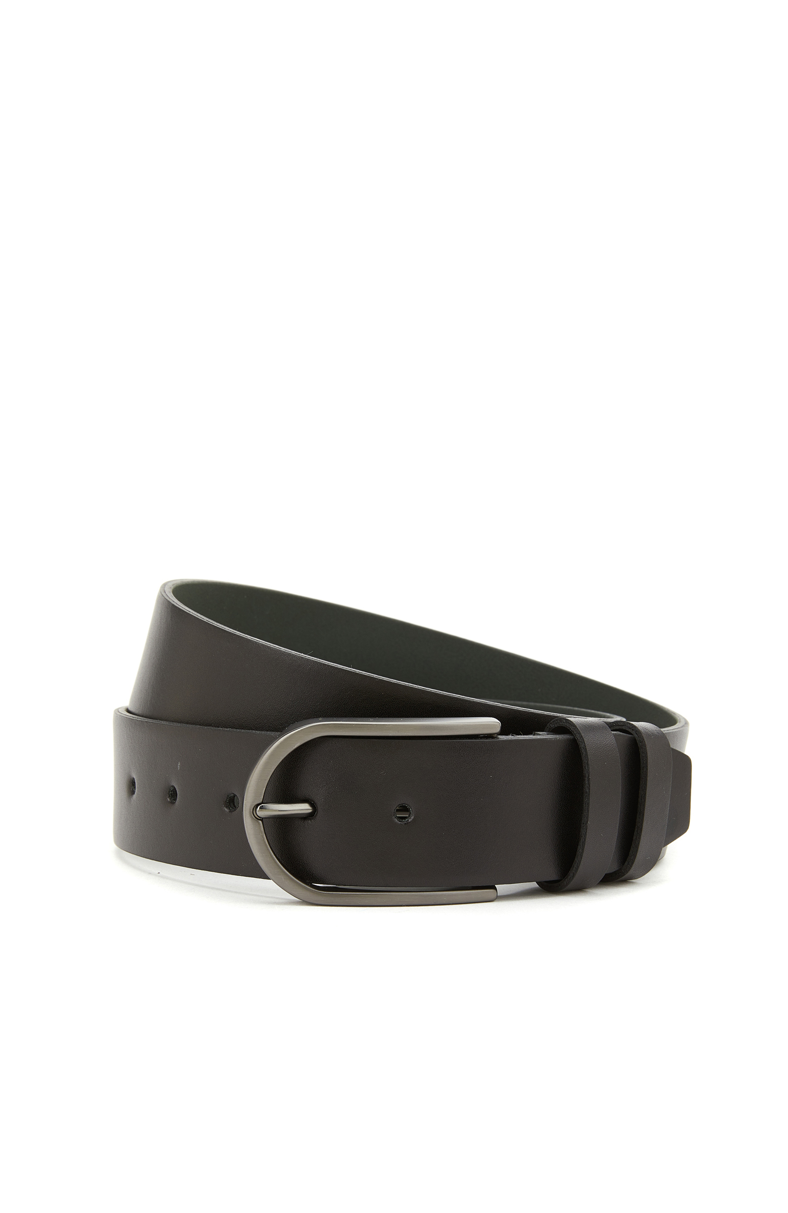 Siyah Mat Tokalı Erkek Deri Kemer