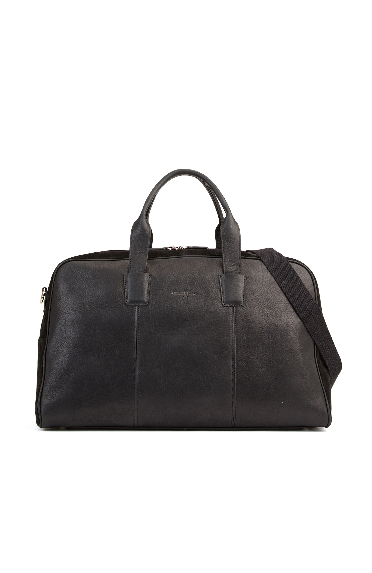 Siyah Erkek Deri Seyahat Çantası