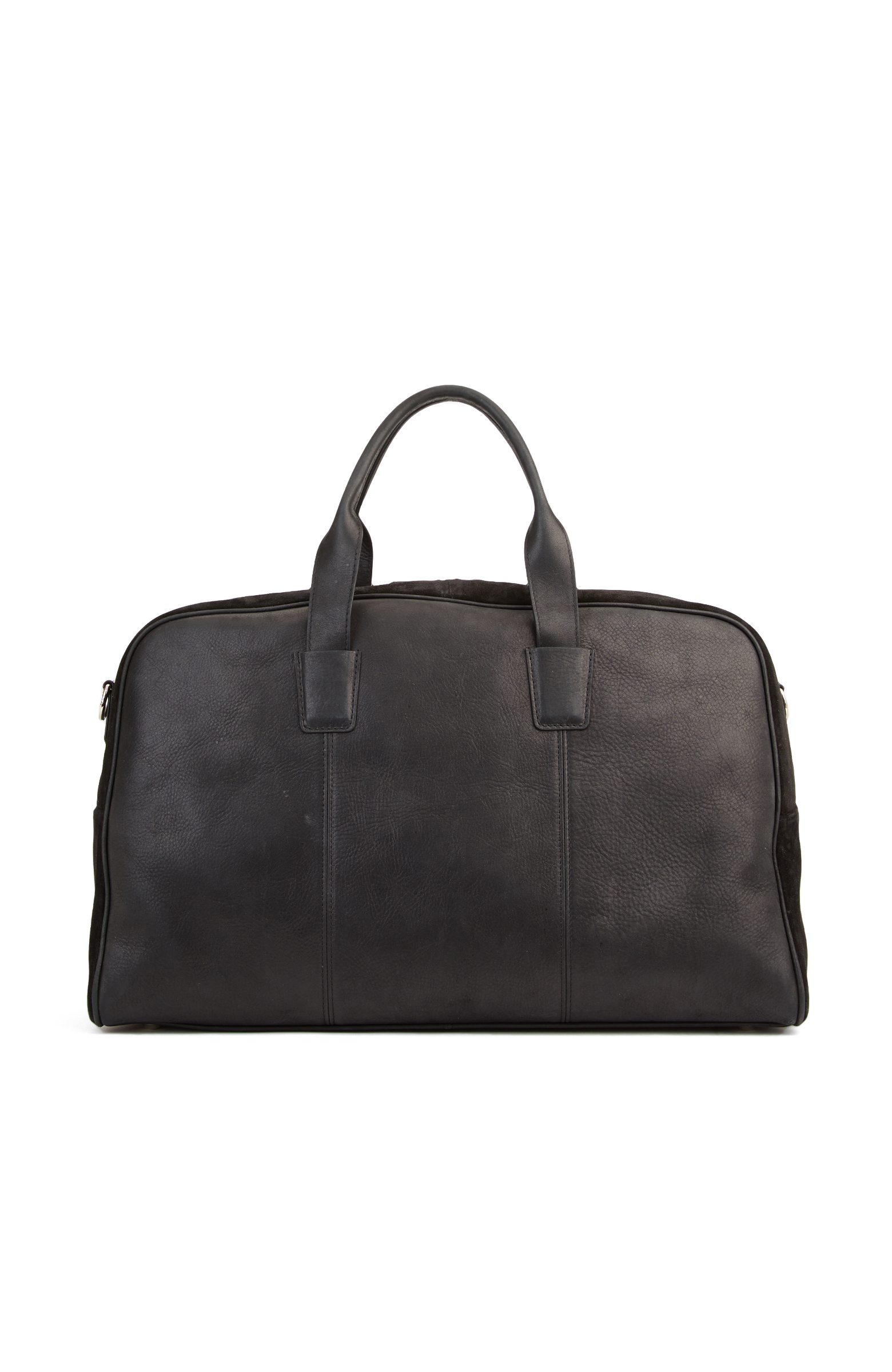 Siyah Erkek Deri Seyahat Çantası