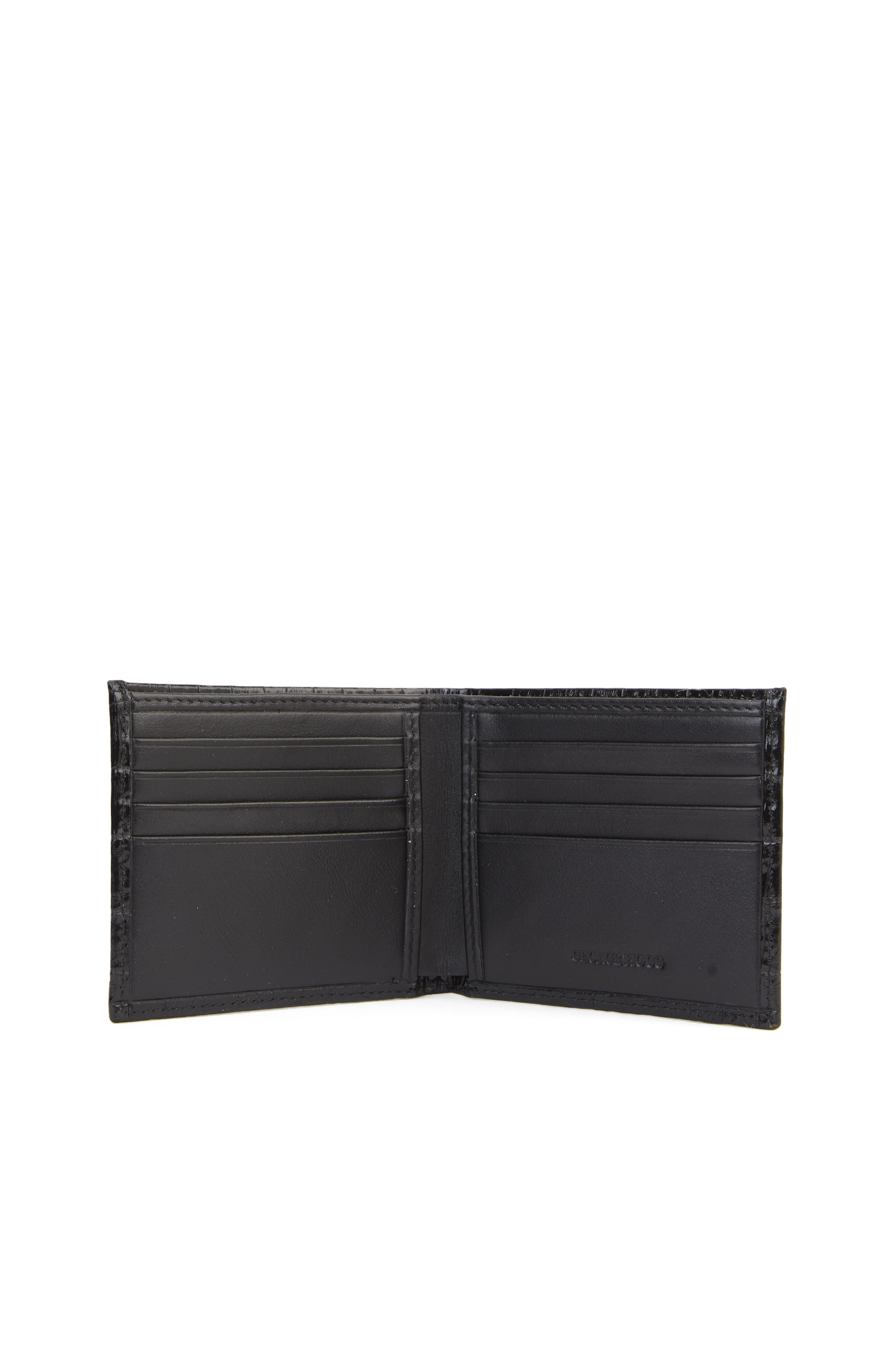 Siyah Kroko Erkek Deri Cüzdan