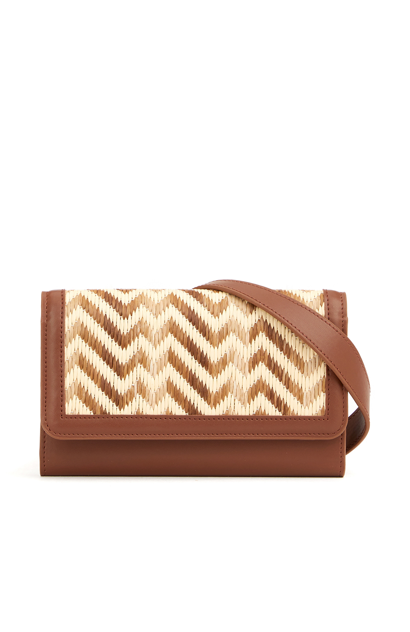 Naturel Desenli Kadın Çanta