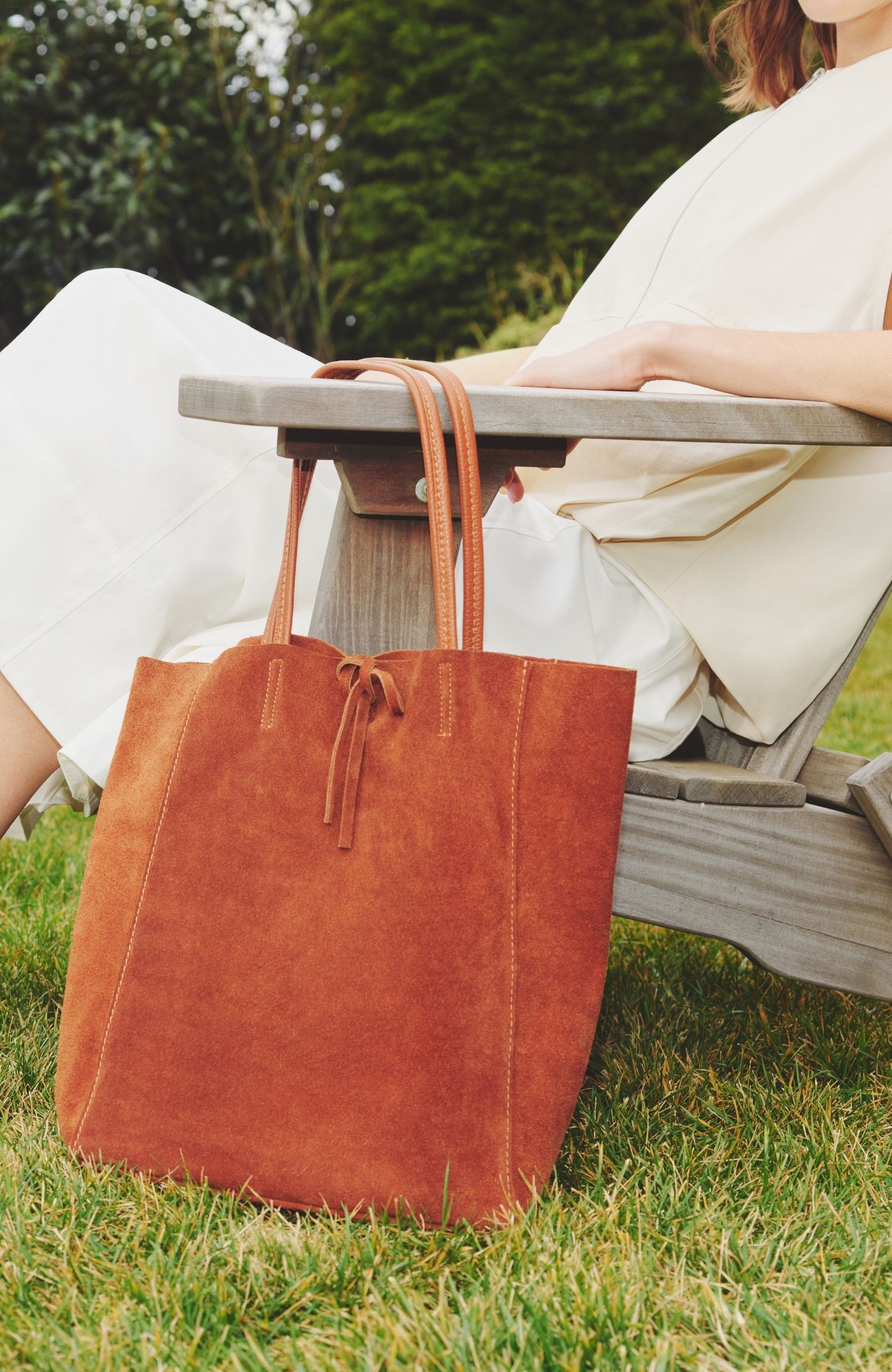 Taba Kadın Süet Omuz Çantası