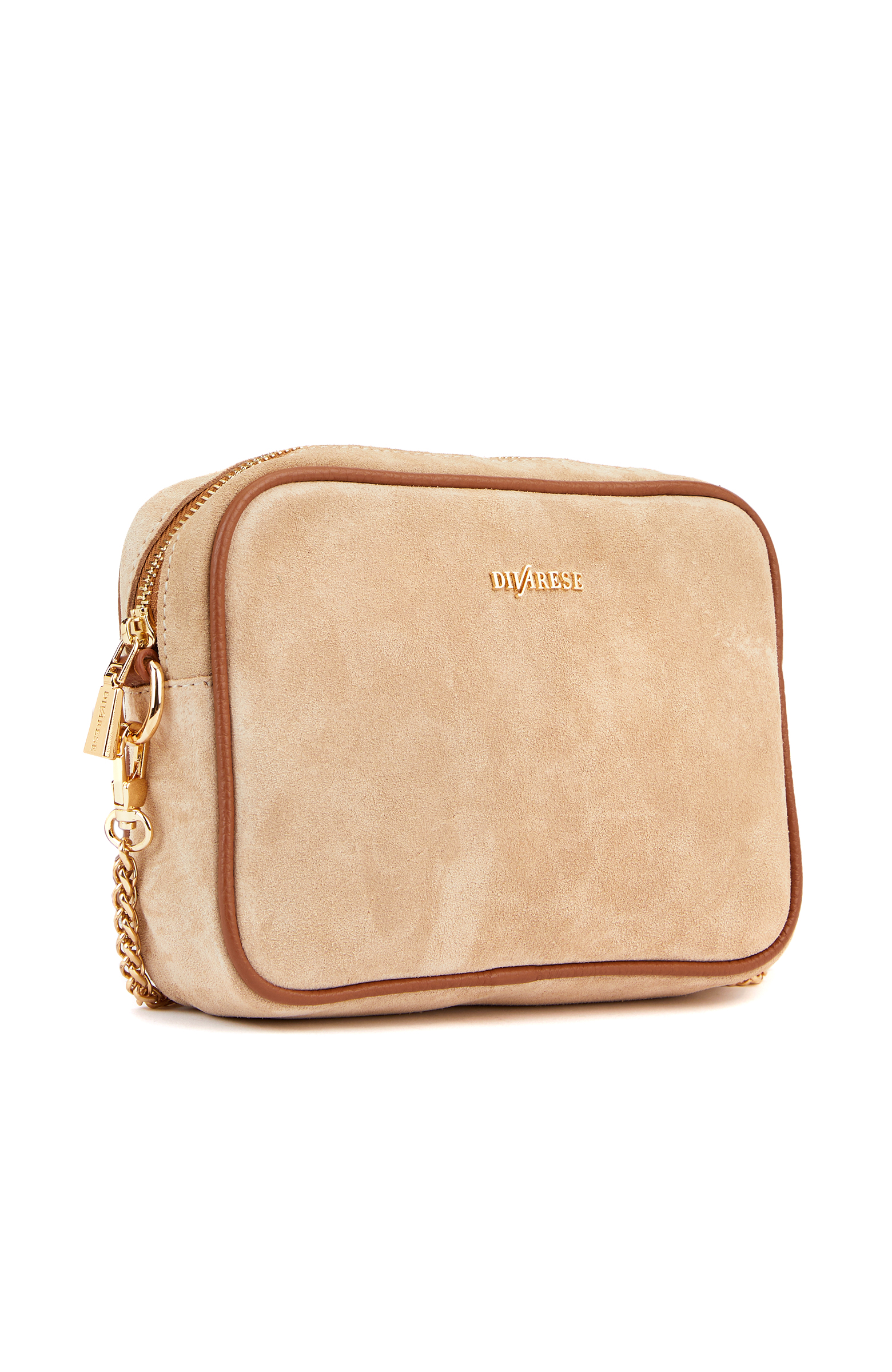 Bej Kadın Süet Postacı Çantası