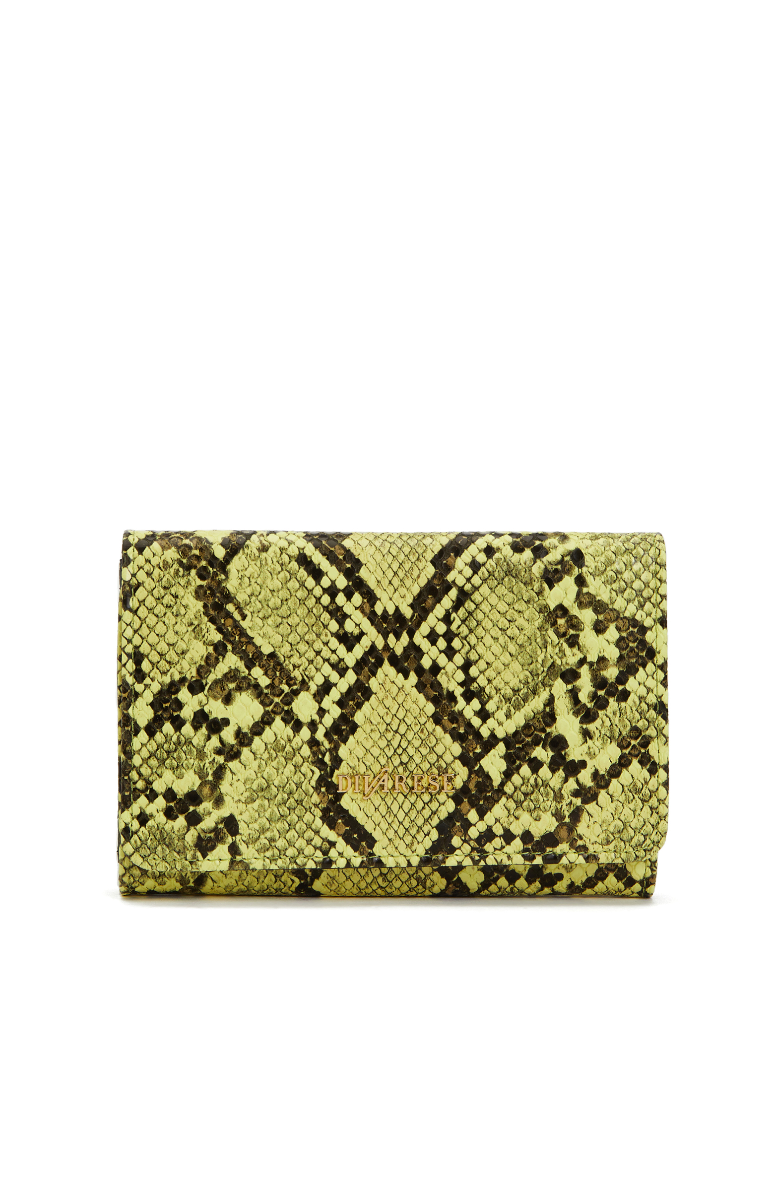 Sarı Desenli Kadın Cüzdan