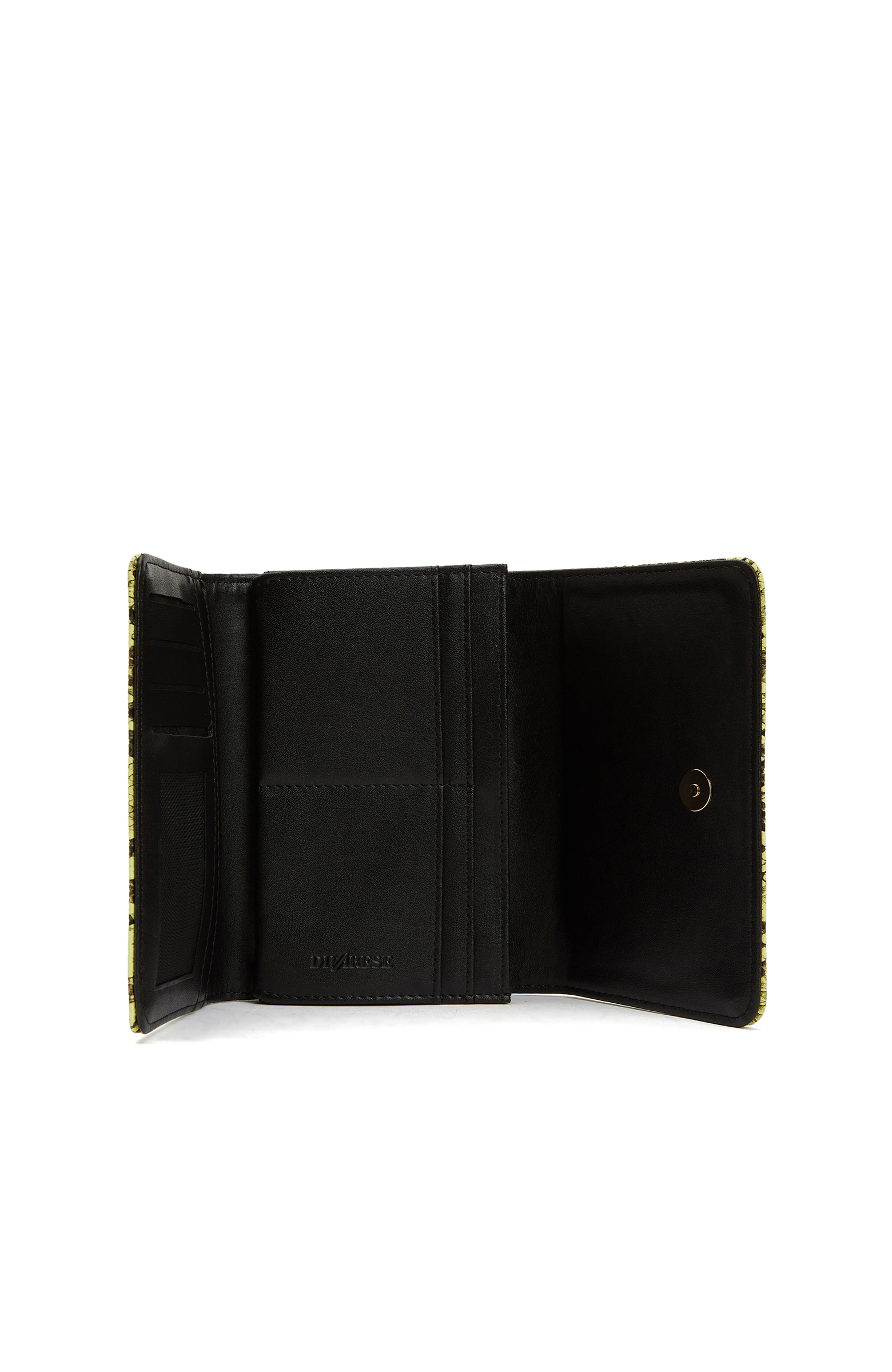 Sarı Desenli Kadın Cüzdan