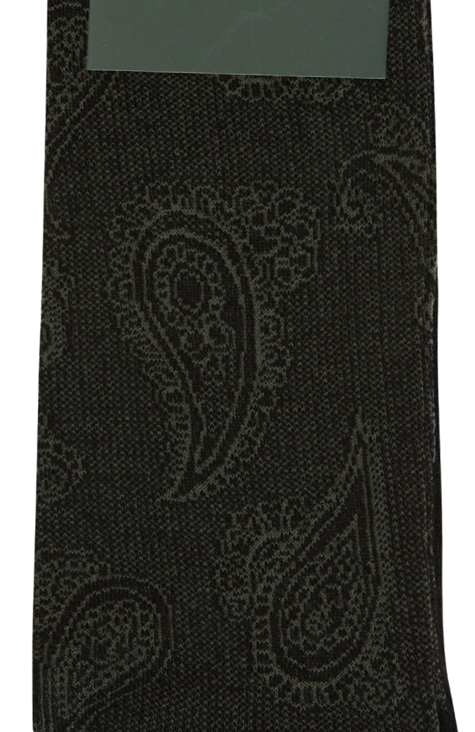 Siyah Yeşil Erkek Bambu Çorap