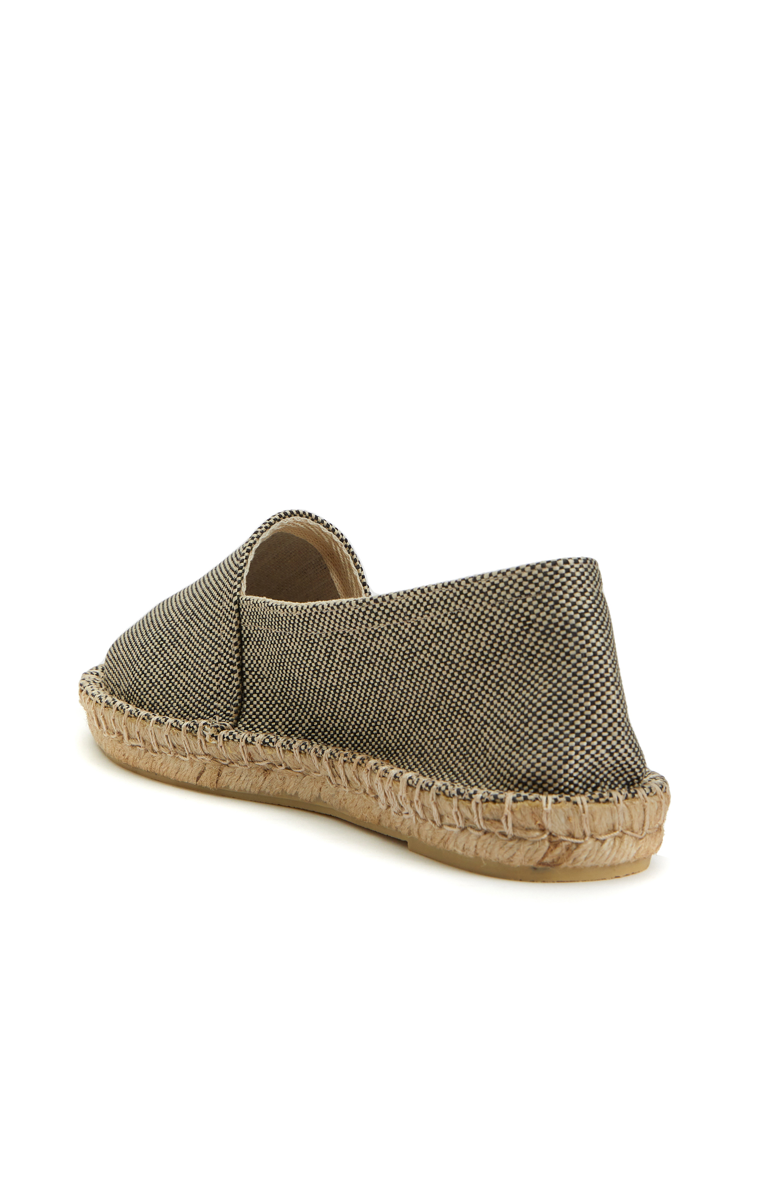 Siyah Bej Kadın Espadril_2