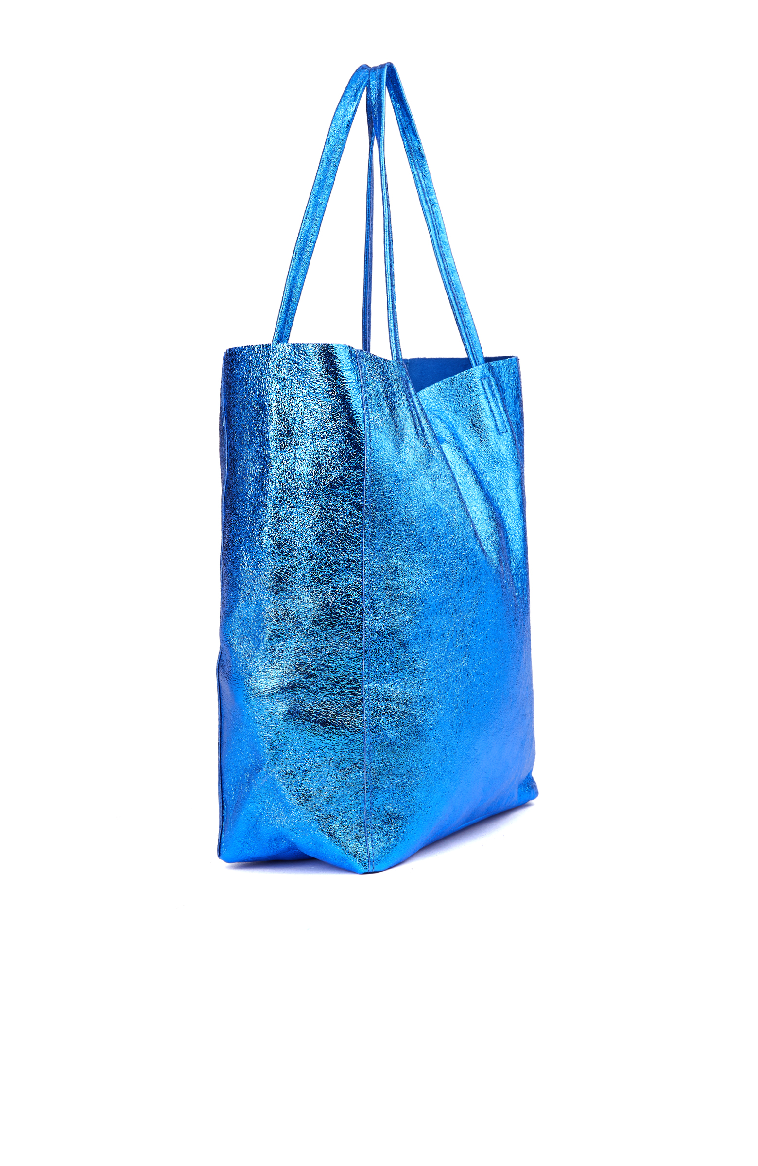 Mavi Kadın Deri Çanta