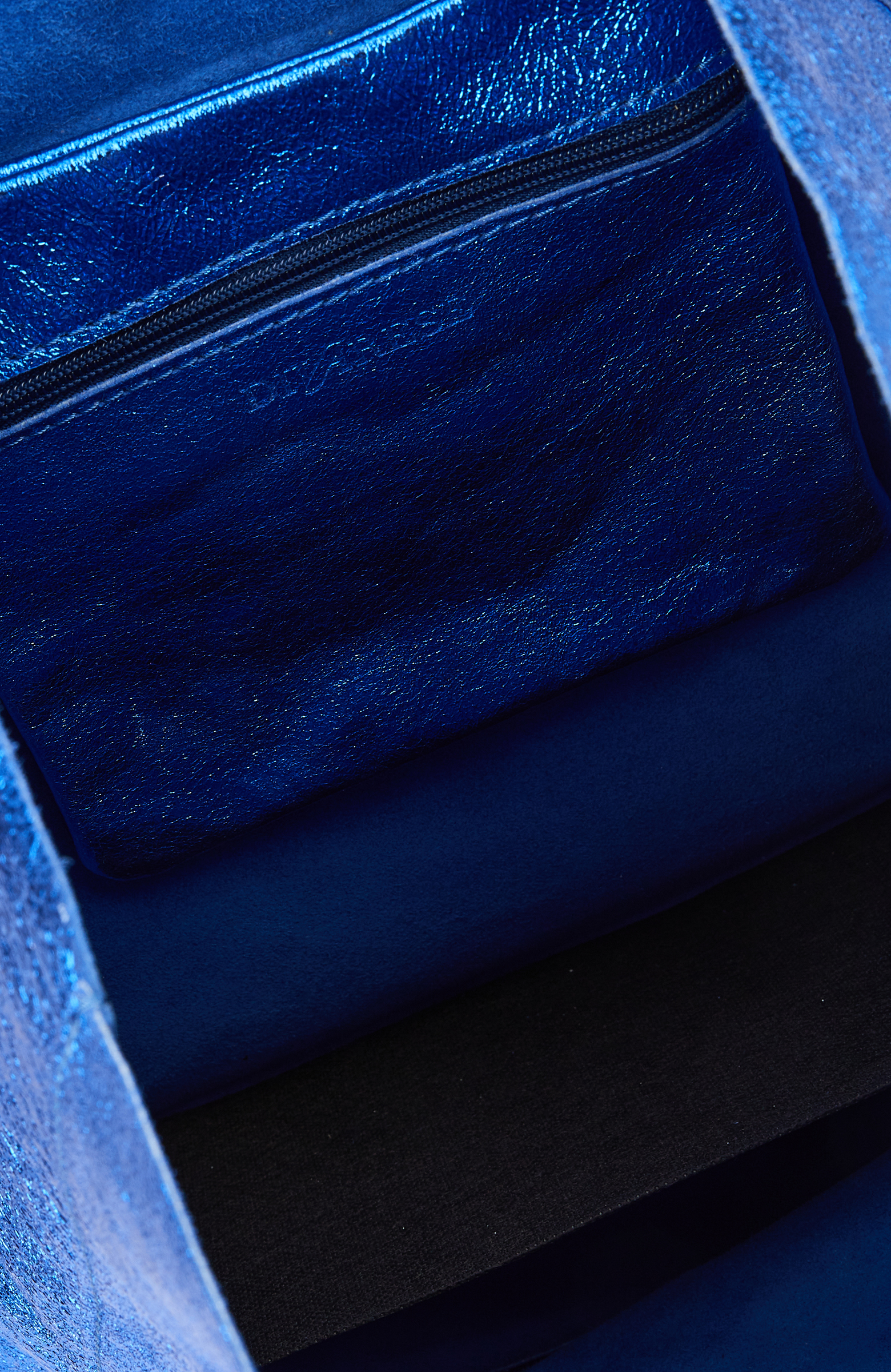 Mavi Kadın Deri Çanta