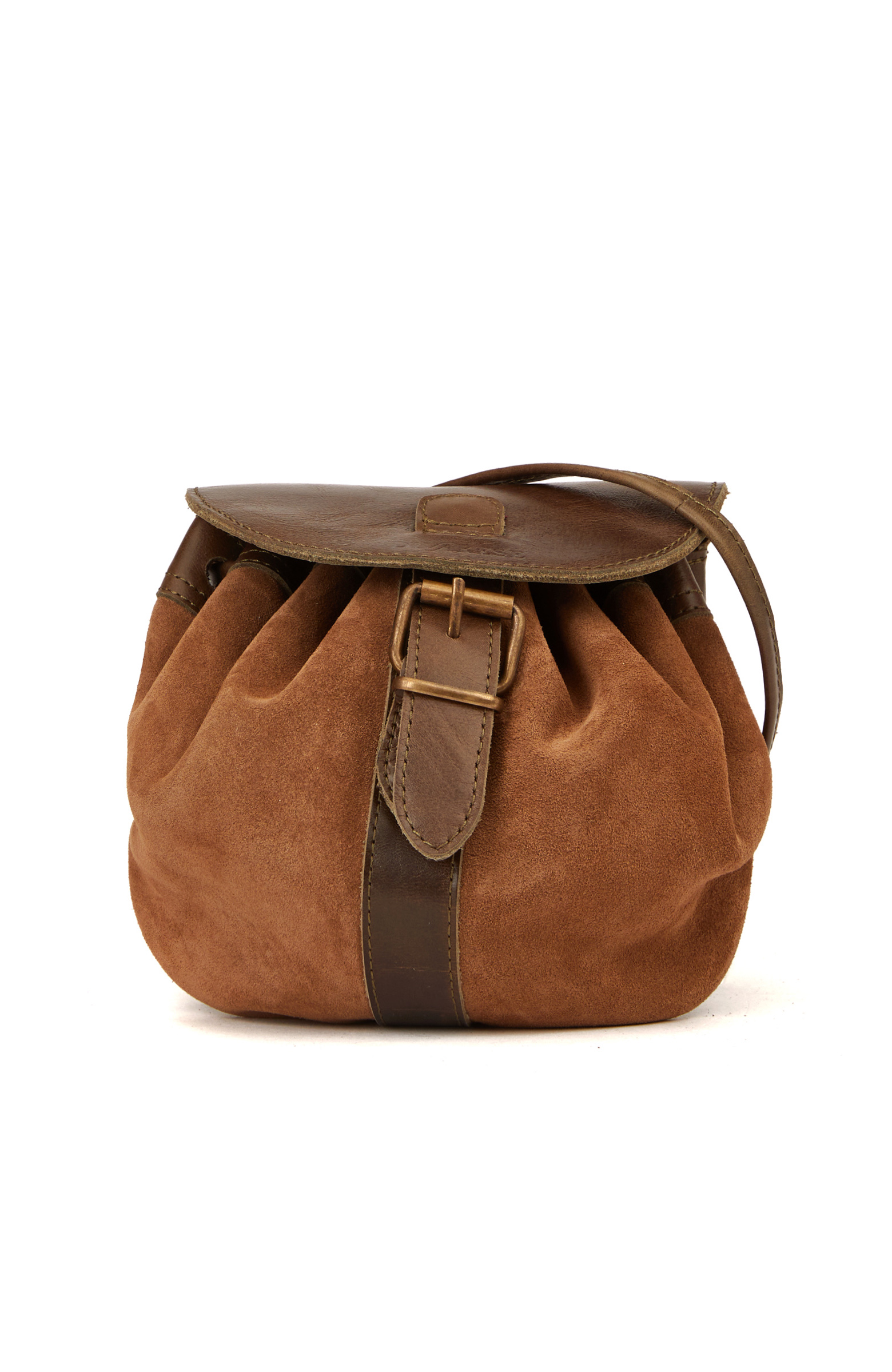 Haki Kadın Süet Postacı Çanta