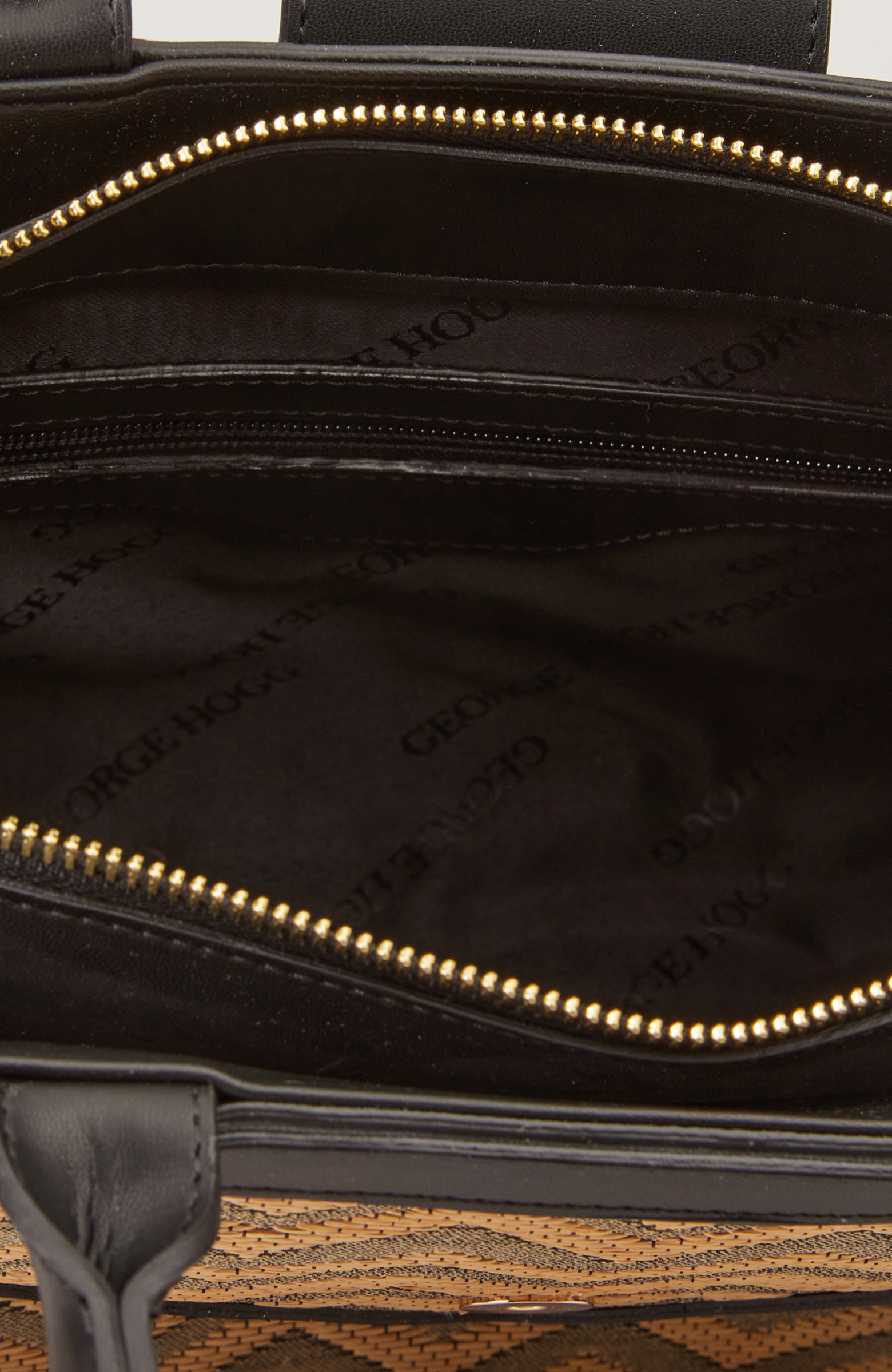 Siyah Desenli Kadın Çanta