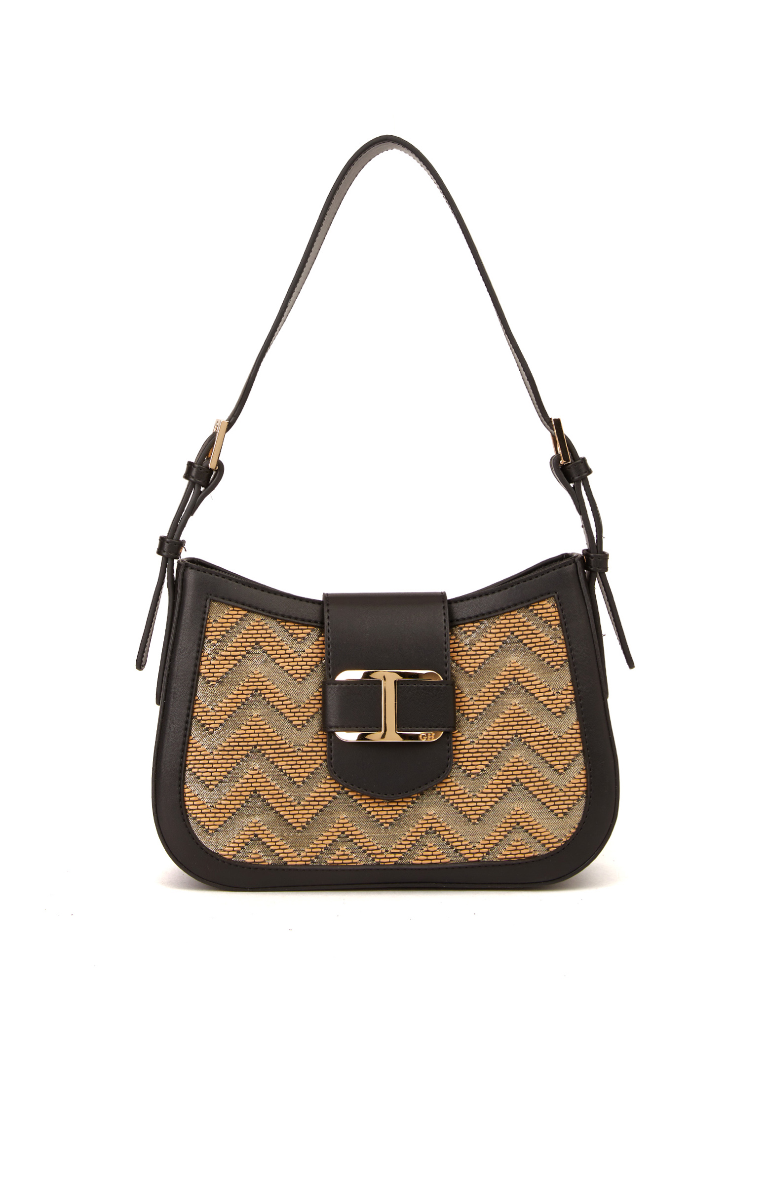 Siyah Desenli Kadın Çanta