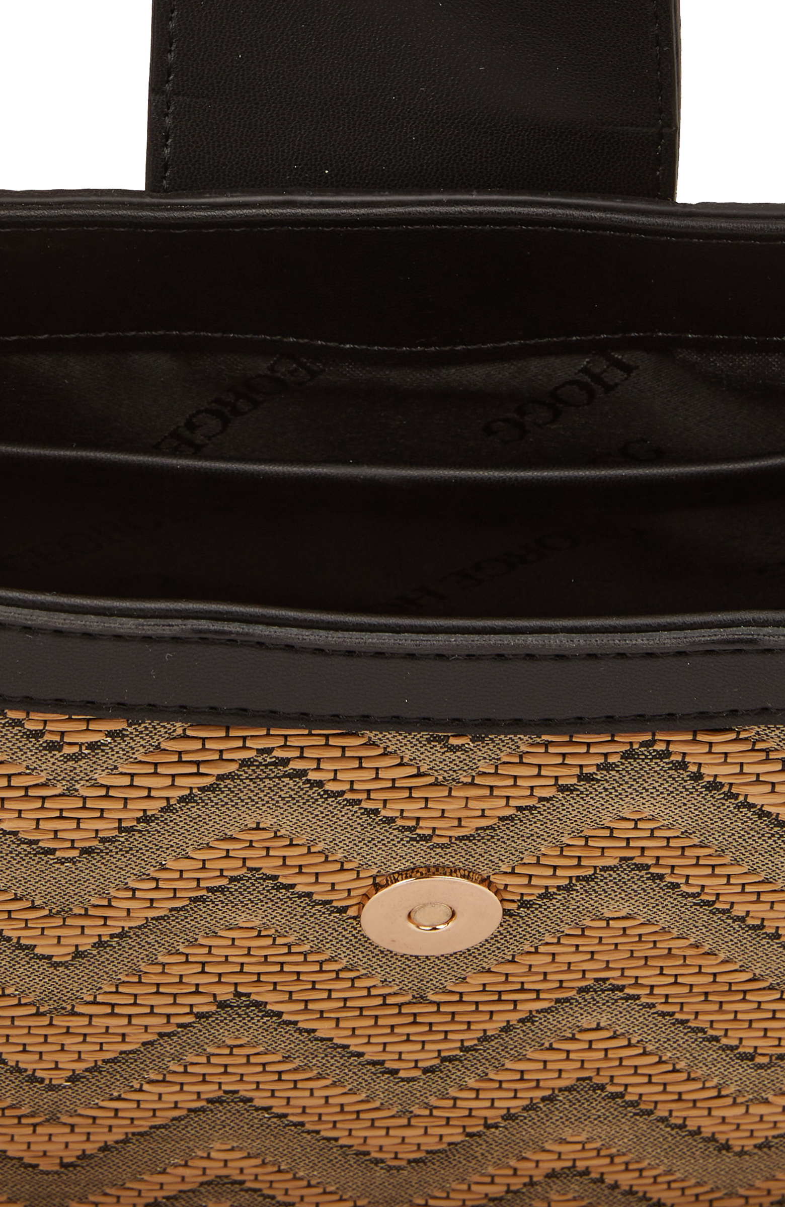 Siyah Desenli Kadın Çanta