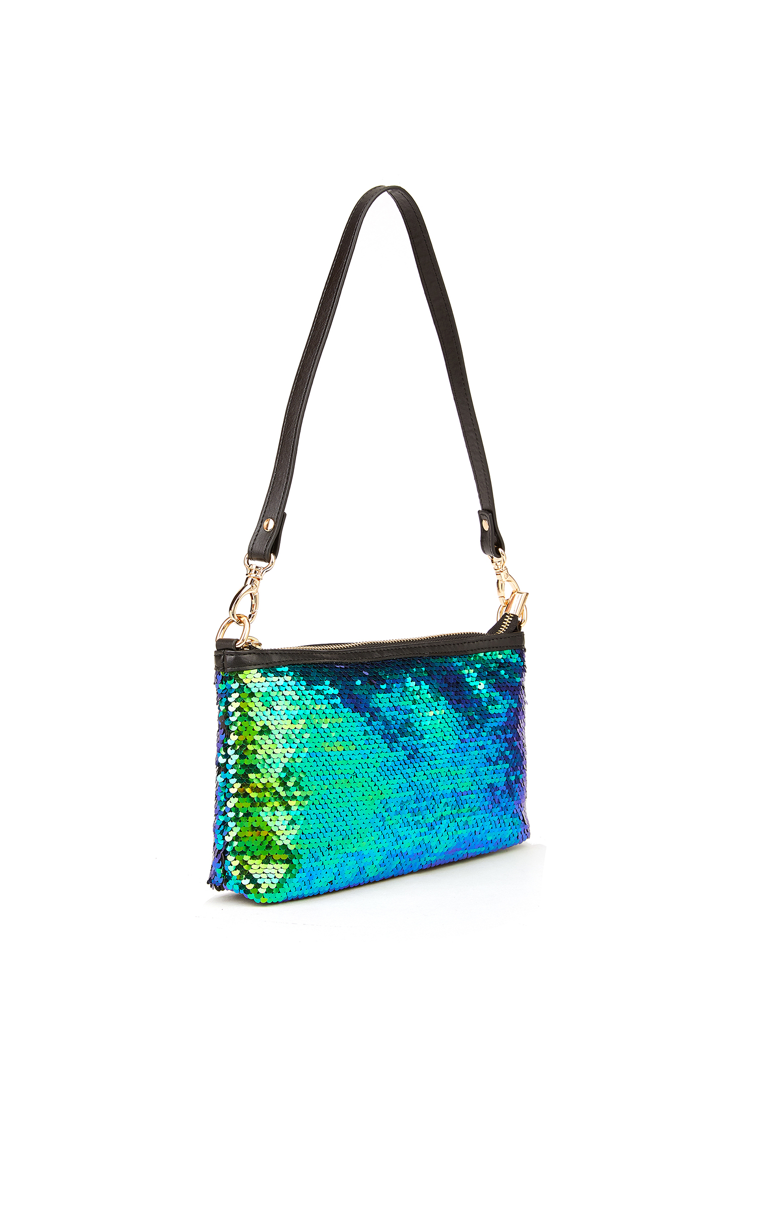 Mor Pullu Kadın Çanta