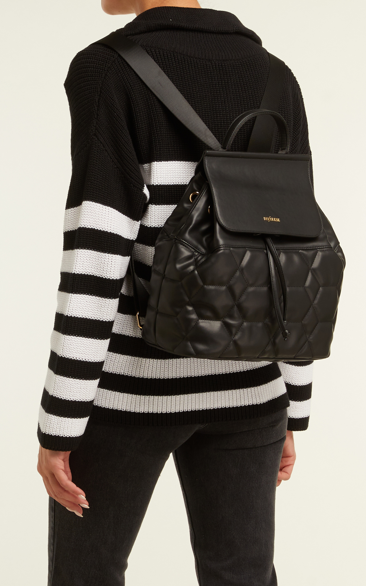 Siyah Kadın Sırt Çantası