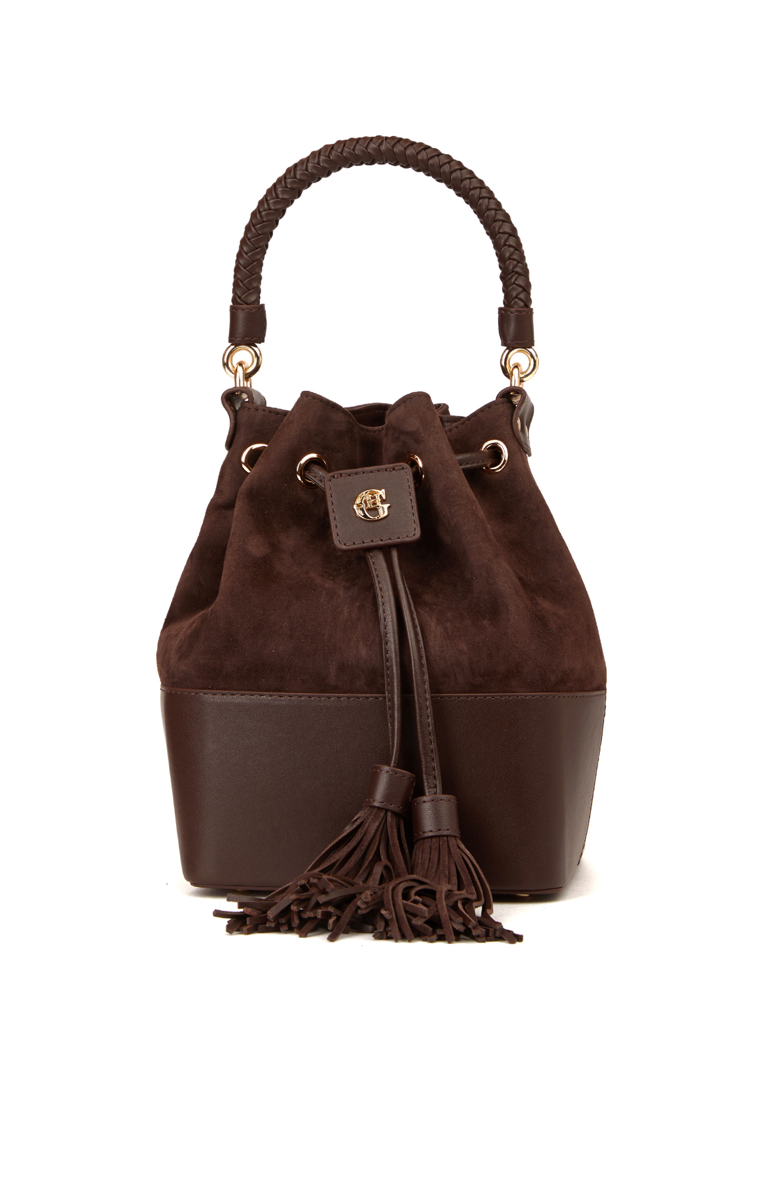 Kahverengi Kadın Süet Postacı Çantası