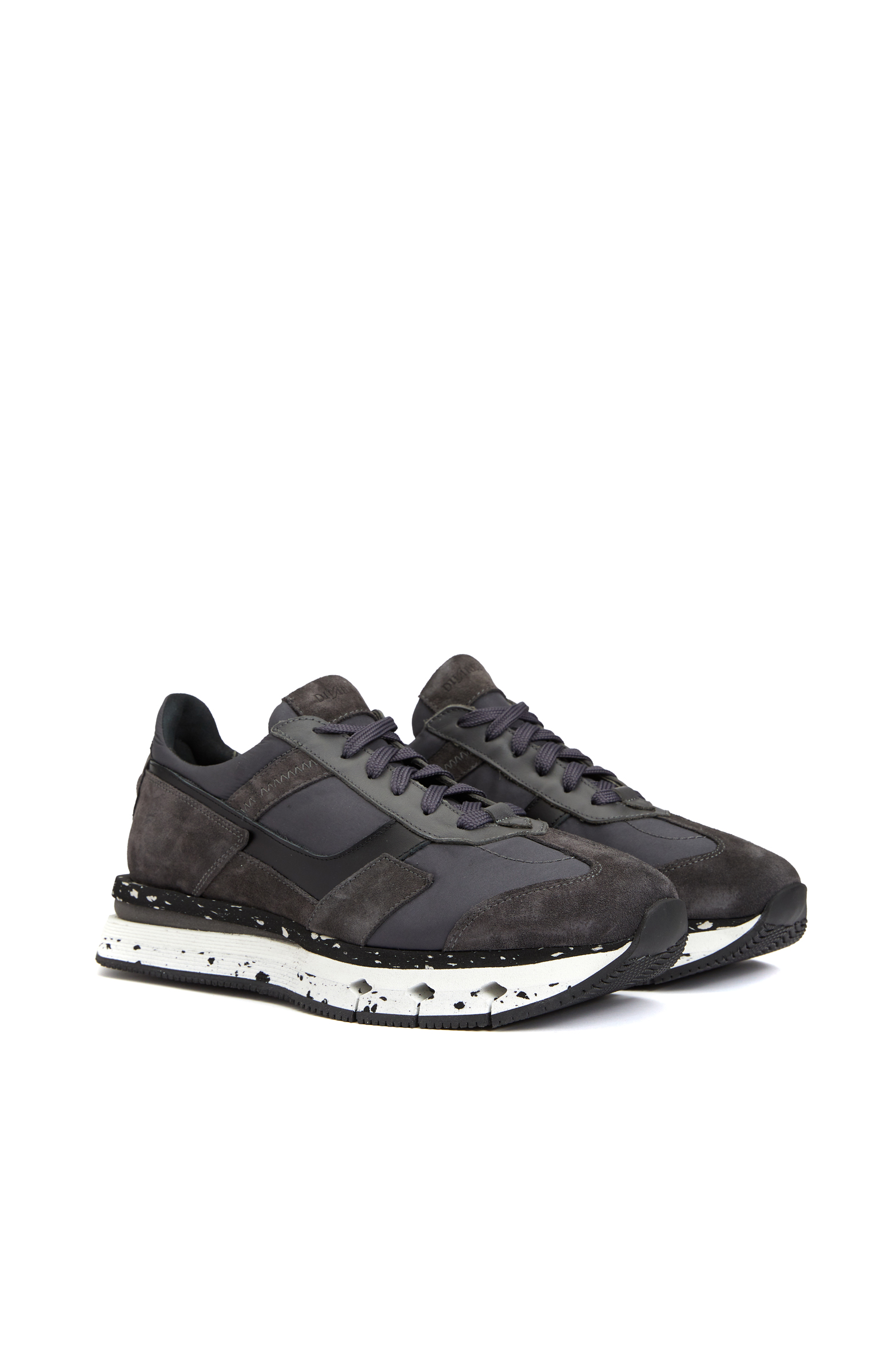 Antrasit Erkek Deri Sneaker