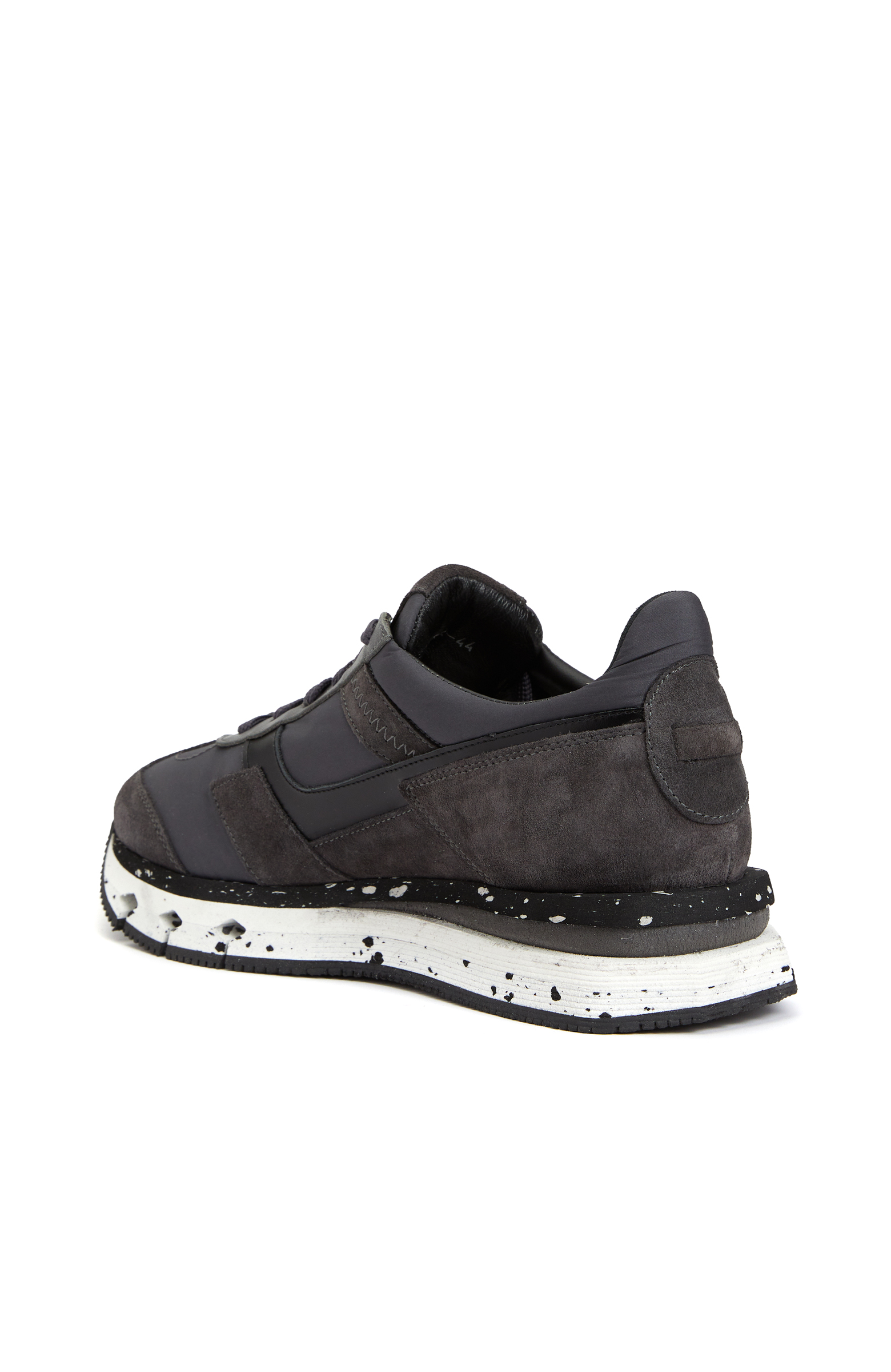 Antrasit Erkek Deri Sneaker
