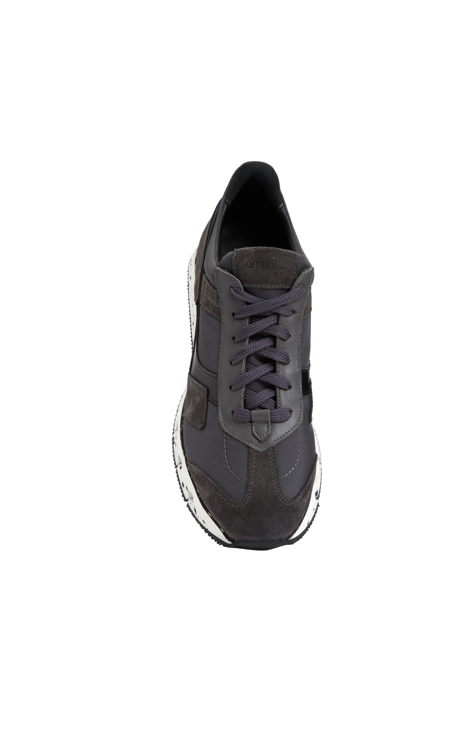 Antrasit Erkek Deri Sneaker