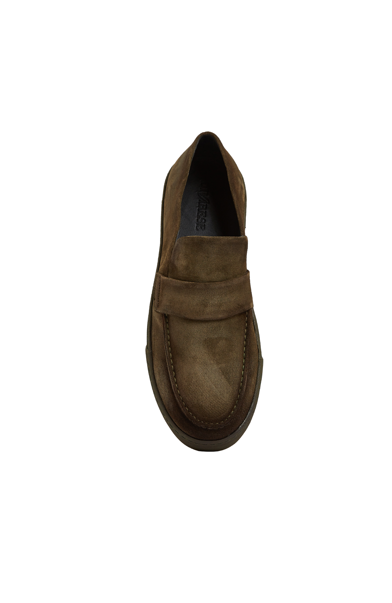 Haki Erkek Deri Loafer