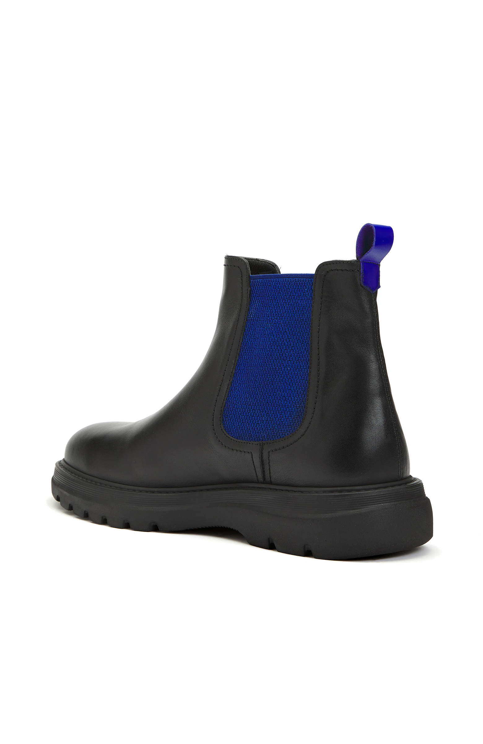 Siyah Erkek Deri Bot