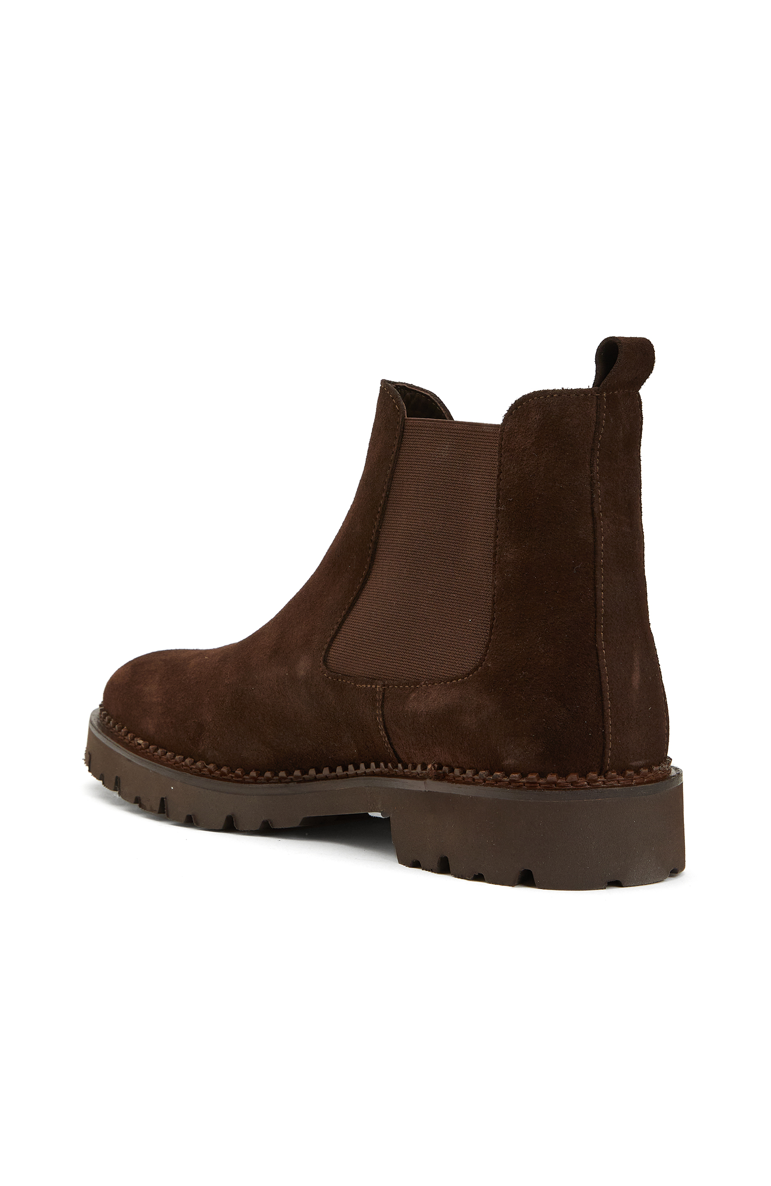 Kahverengi Erkek Deri Chelsea Bot