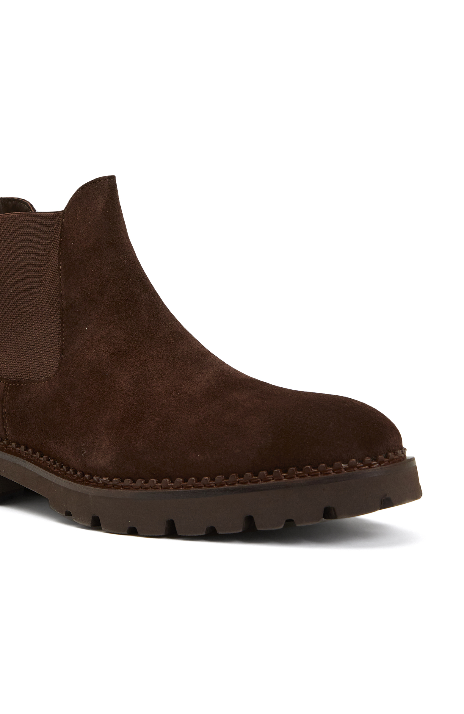 Kahverengi Erkek Deri Chelsea Bot