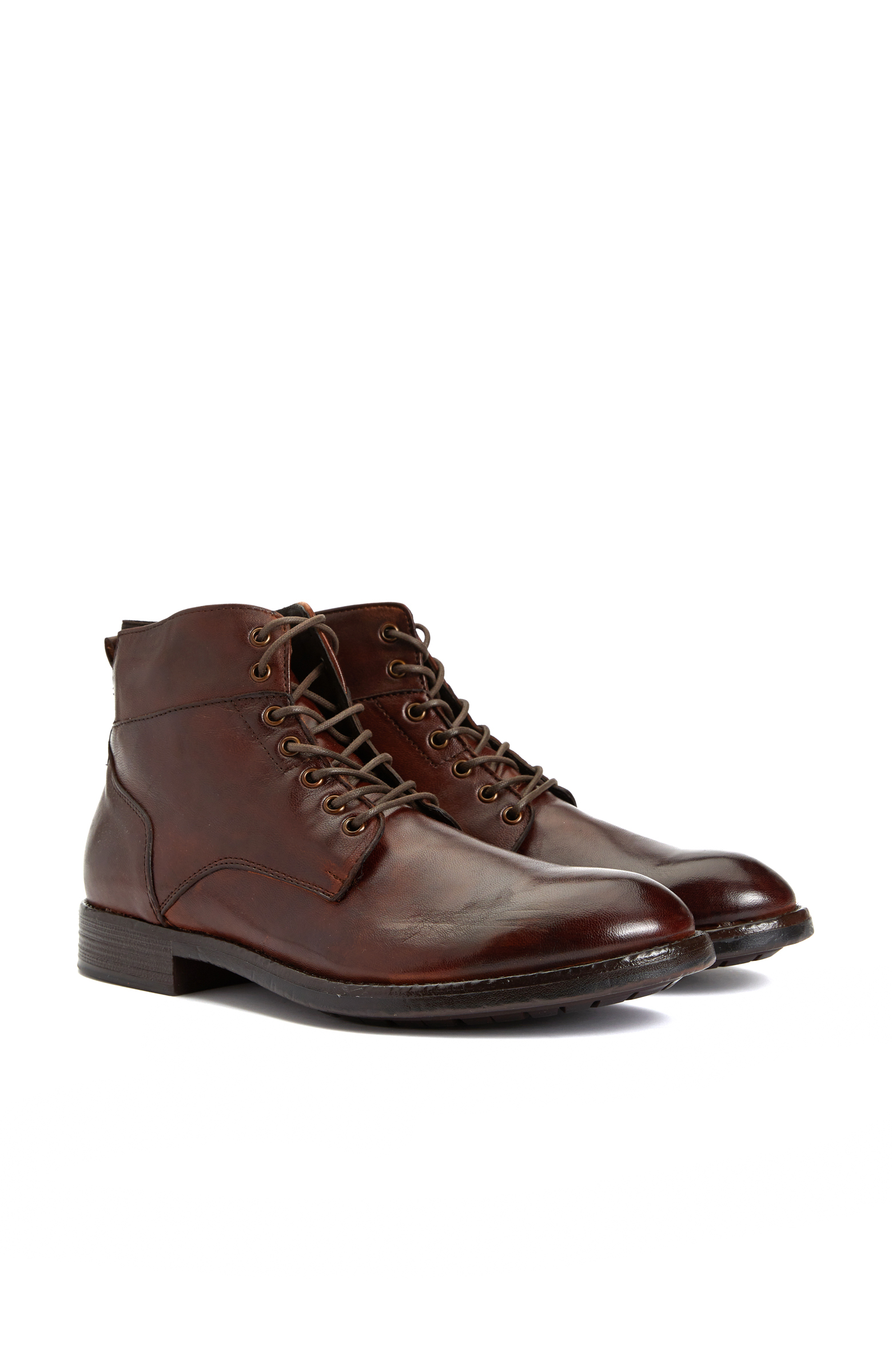 Brown Men's Leather Boots