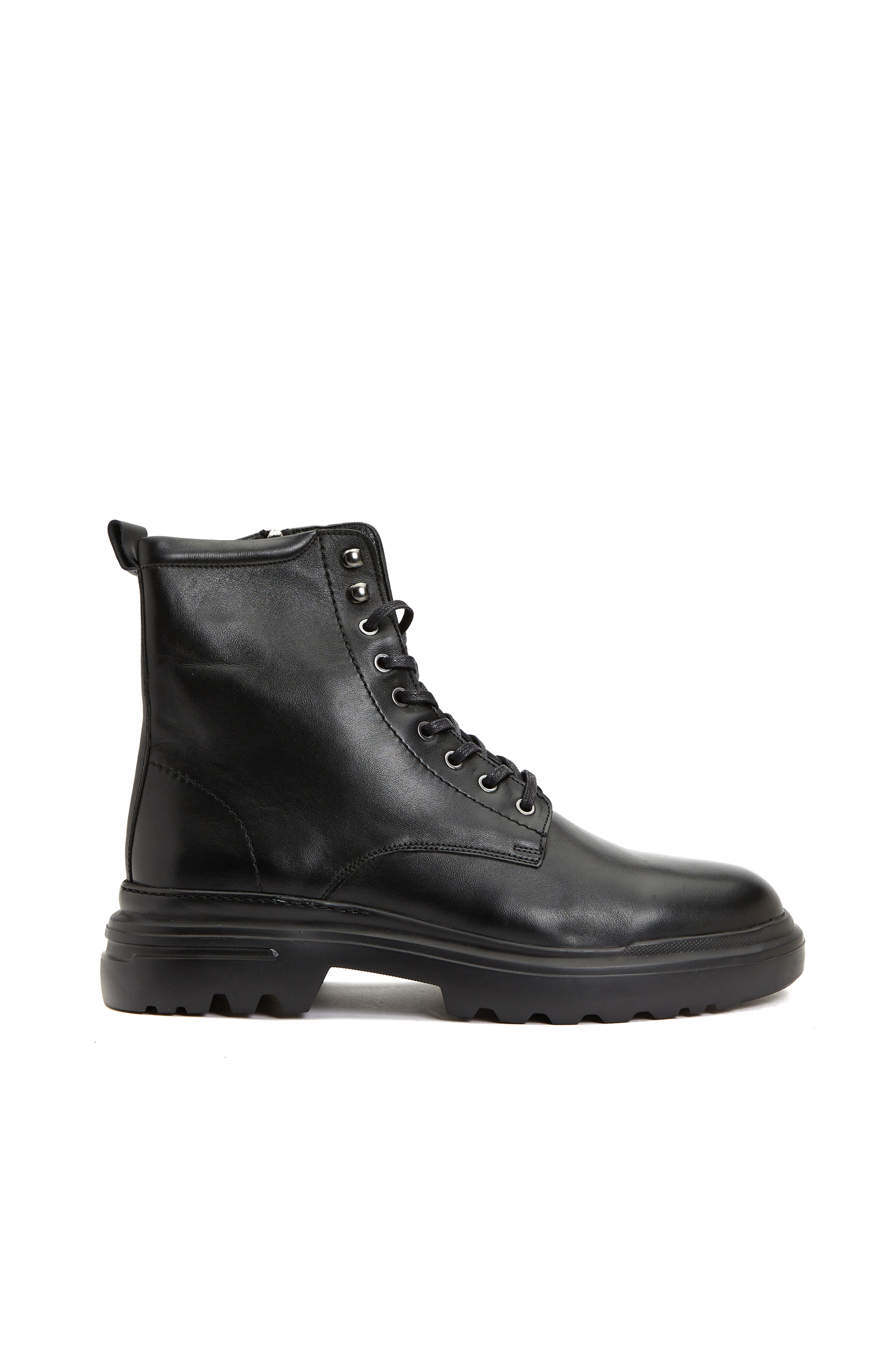 Siyah Erkek Deri Bot