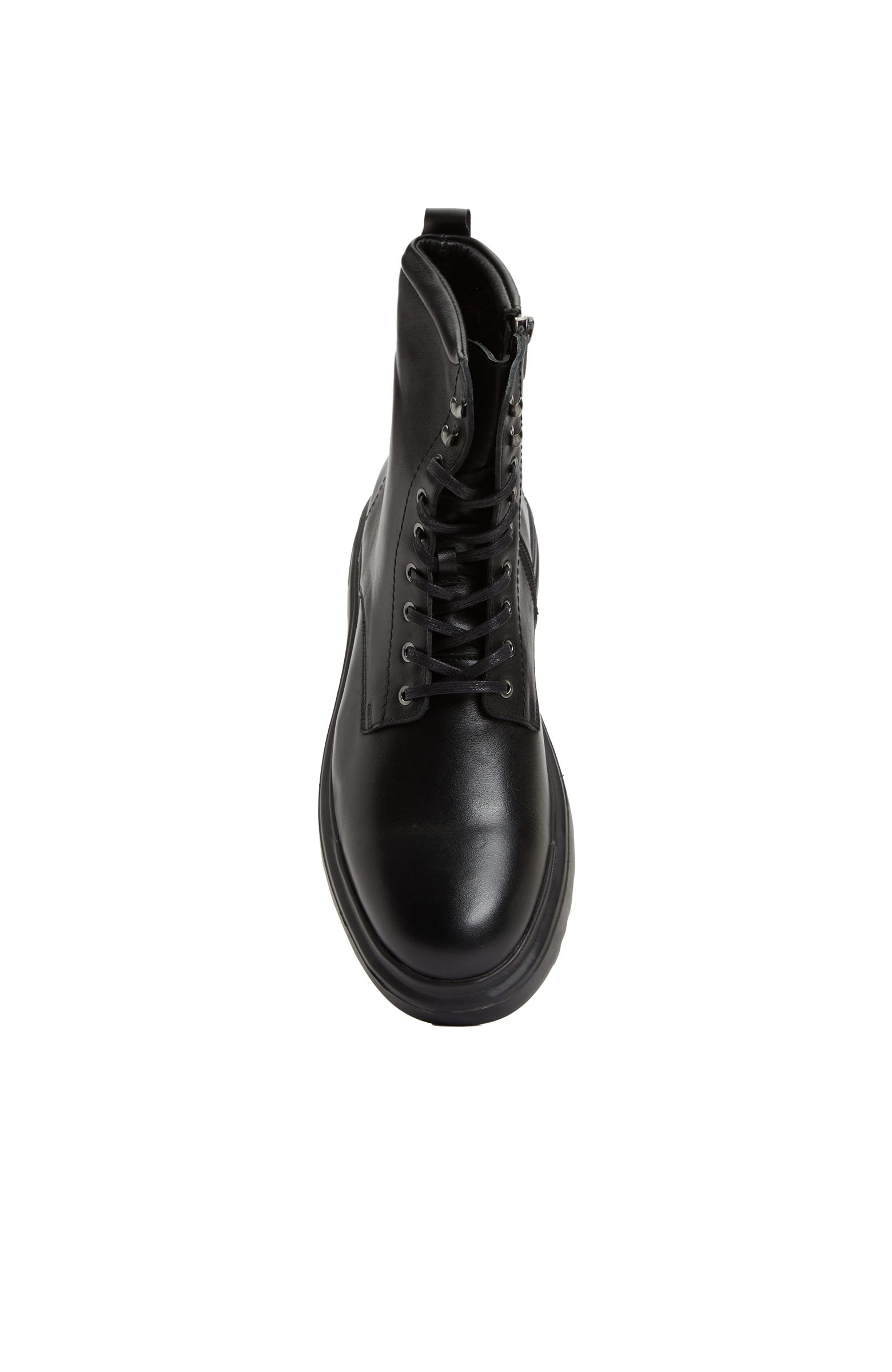 Siyah Erkek Deri Bot