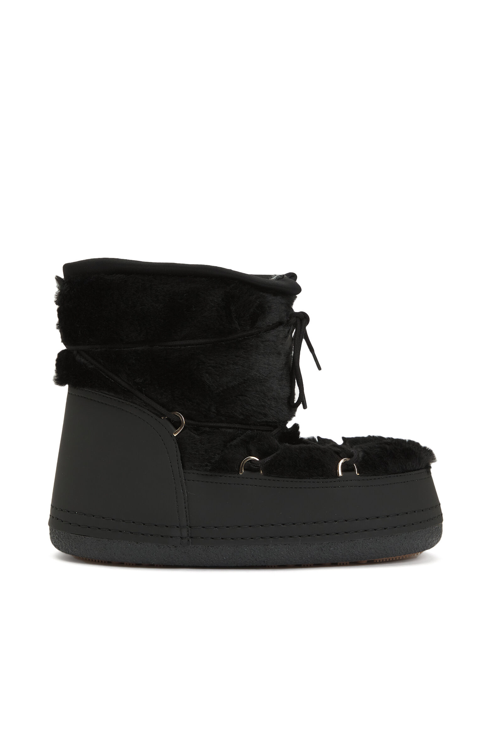 Siyah Kadın Kar Botu