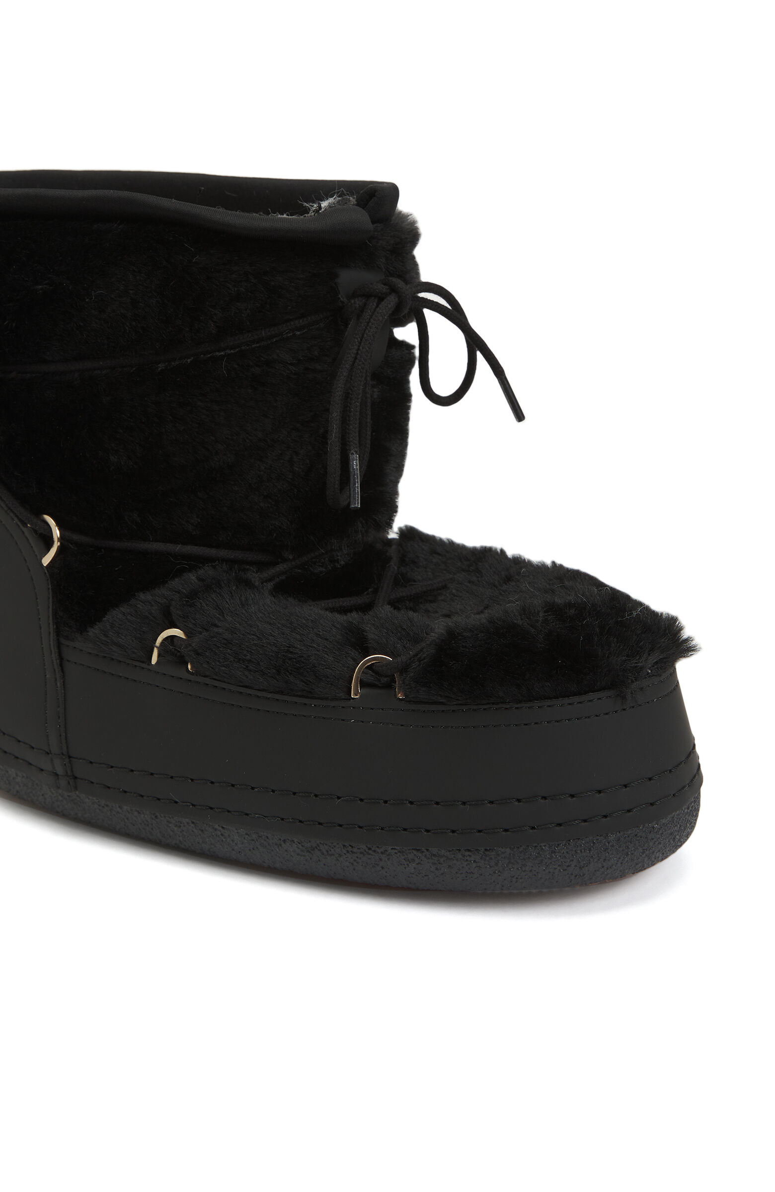 Siyah Kadın Kar Botu