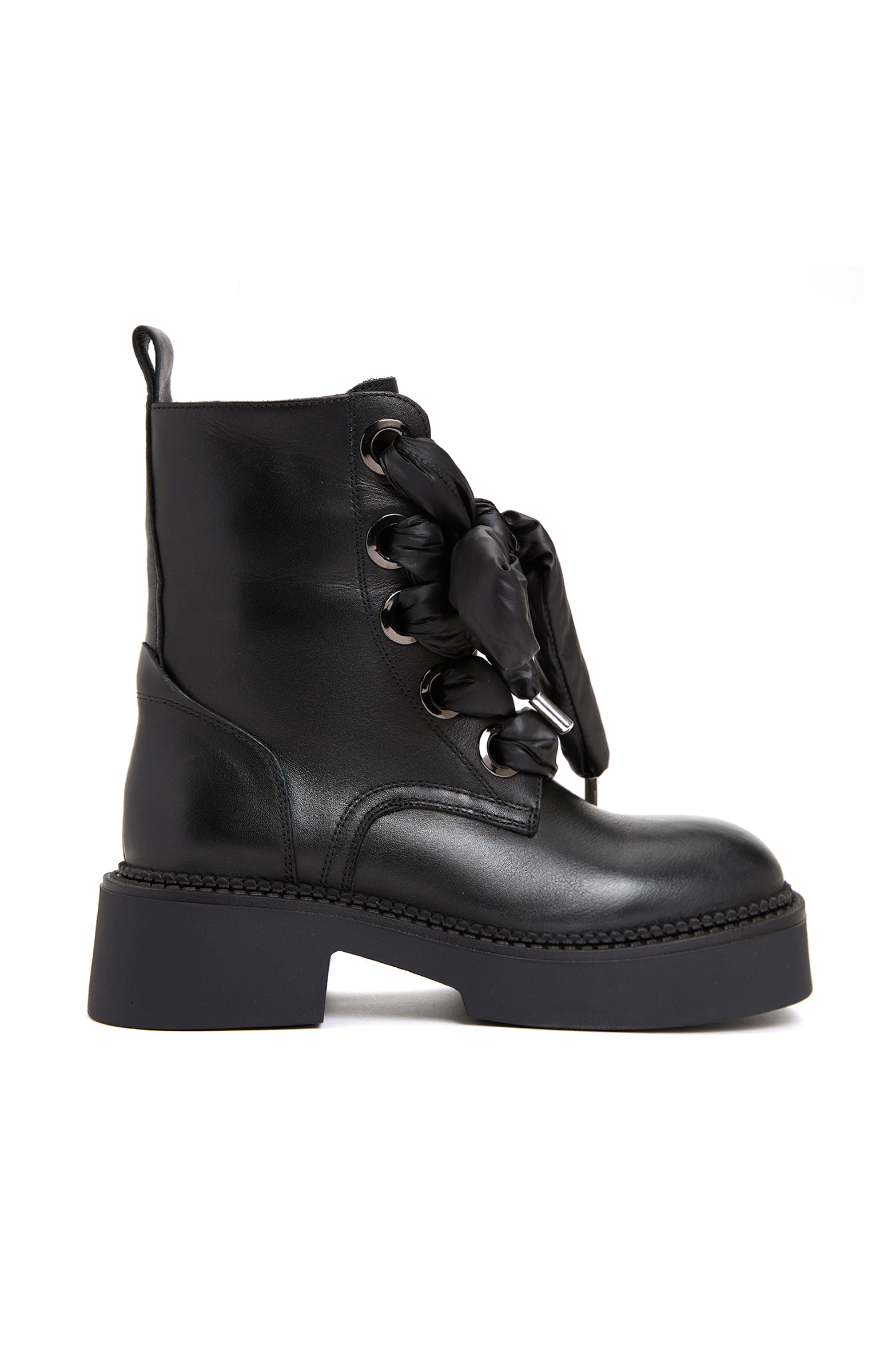 Siyah Kadın Deri Bot