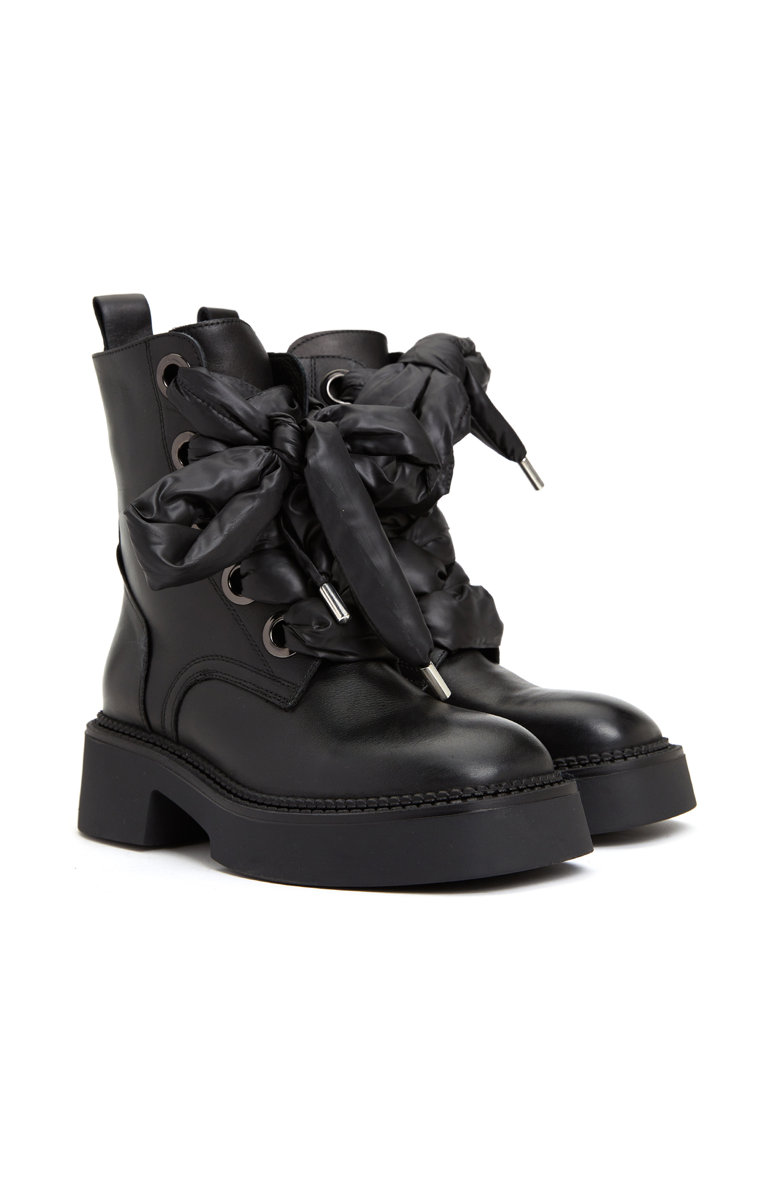 Siyah Kadın Deri Bot