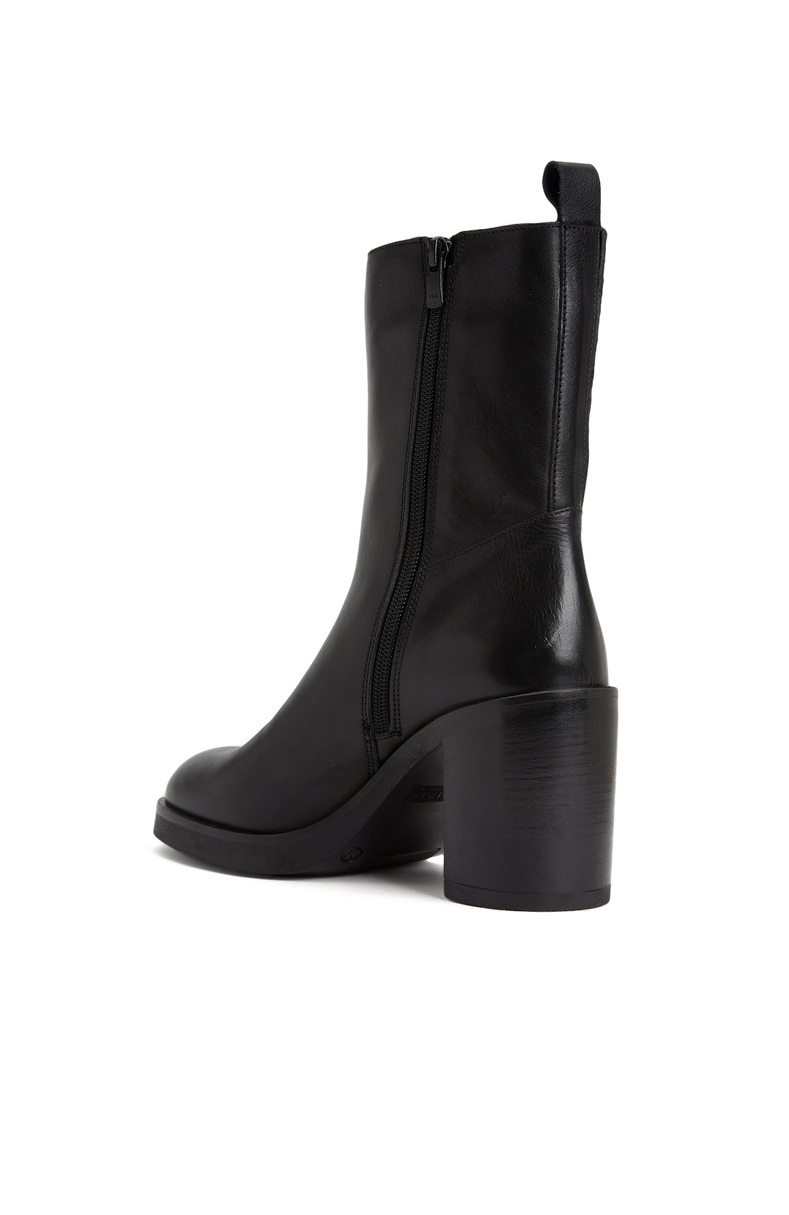 Siyah Kadın Deri Bot