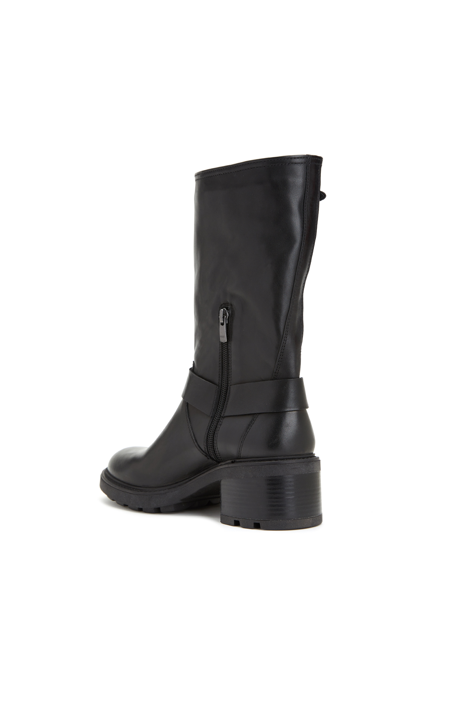 Siyah Kadın Deri Bot