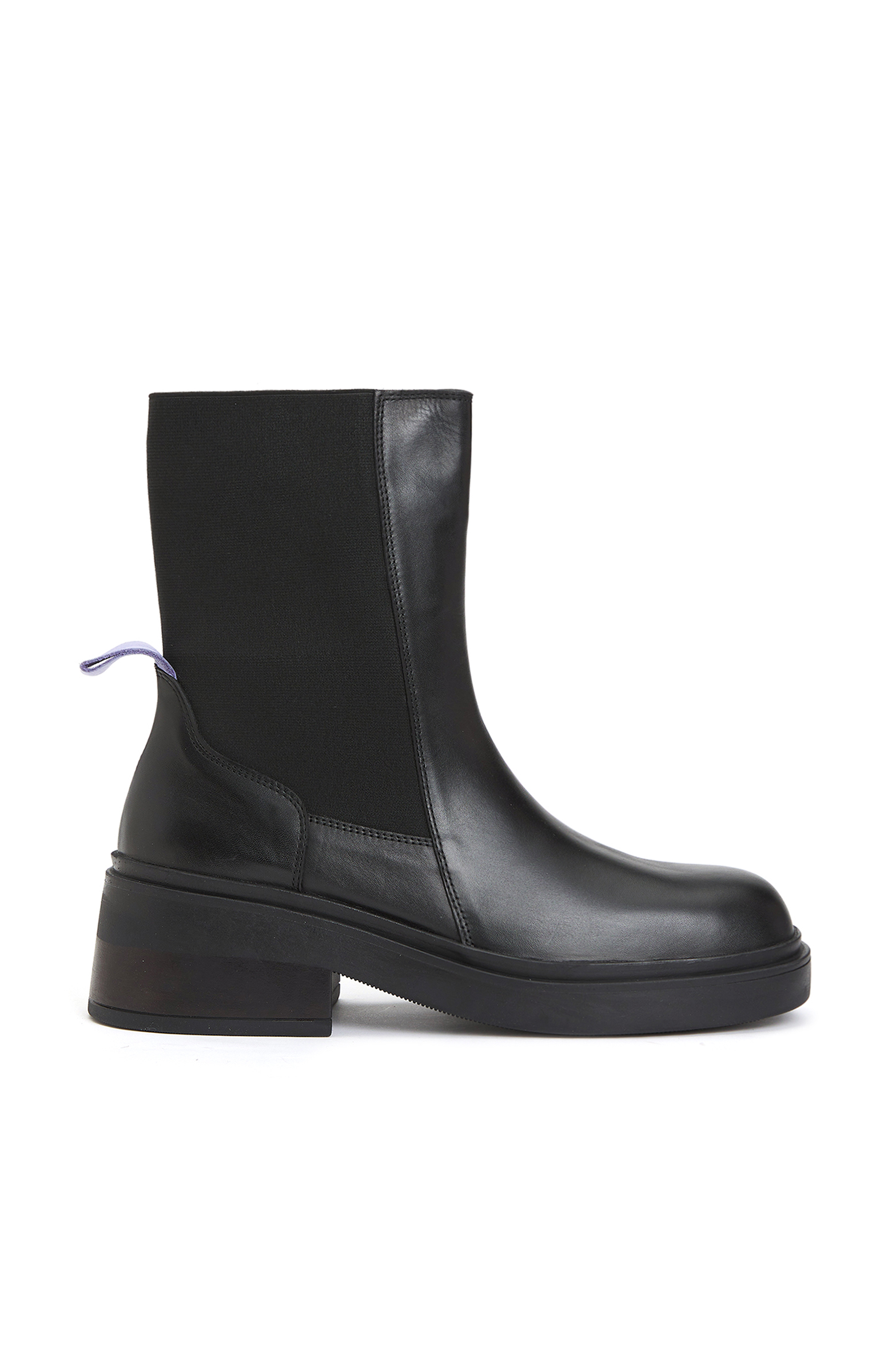 Siyah Kadın Deri Bot