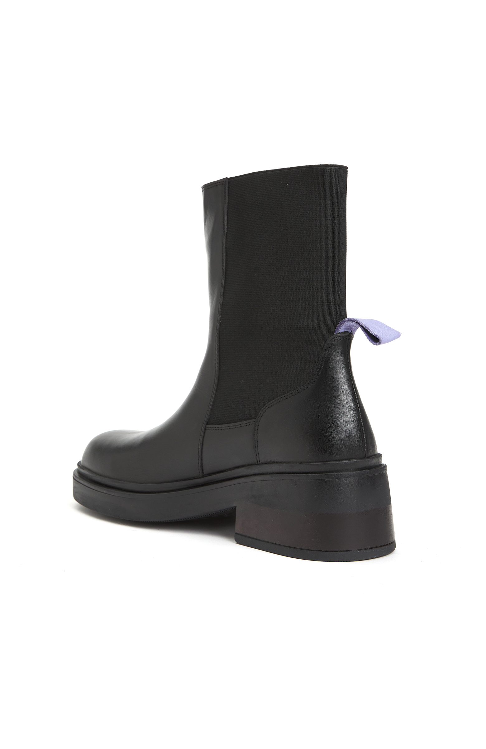 Siyah Kadın Deri Bot