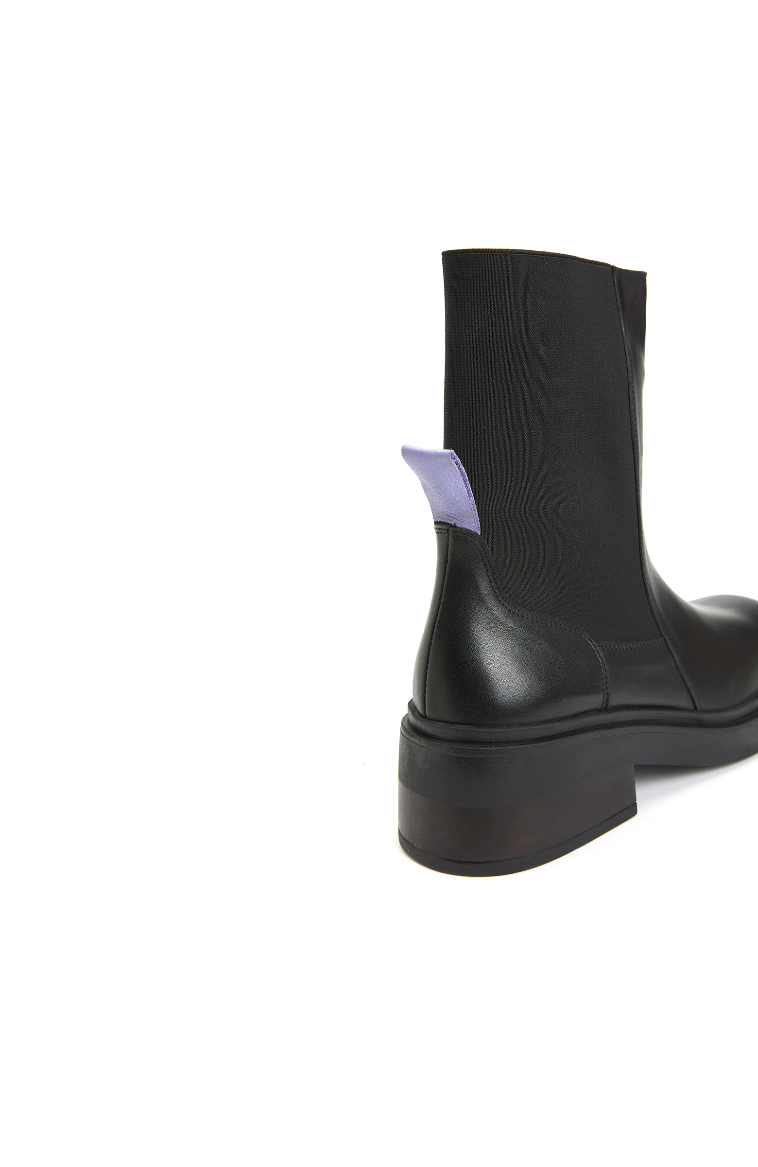 Siyah Kadın Deri Bot