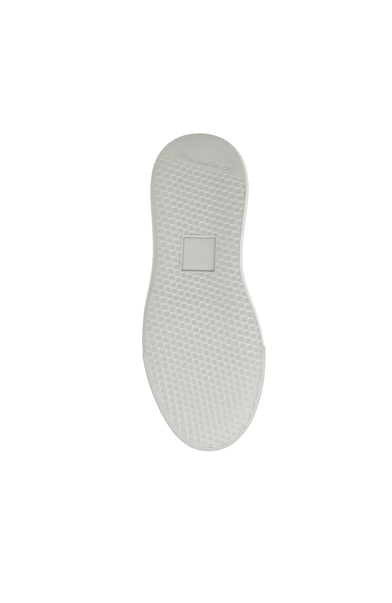 Beyaz Yeşil Kadın Deri Sneaker