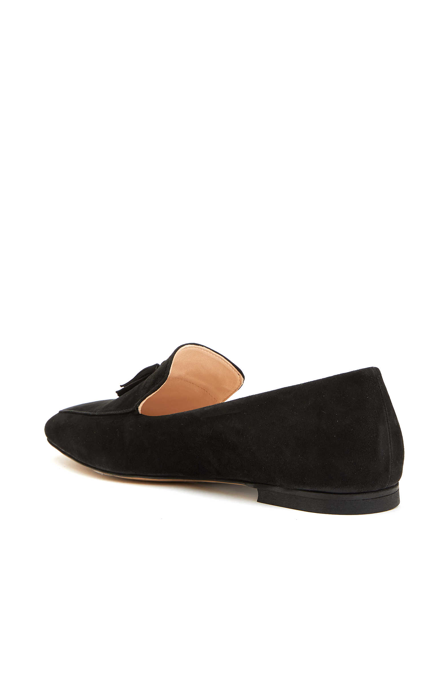 Siyah Kadın Deri Loafer