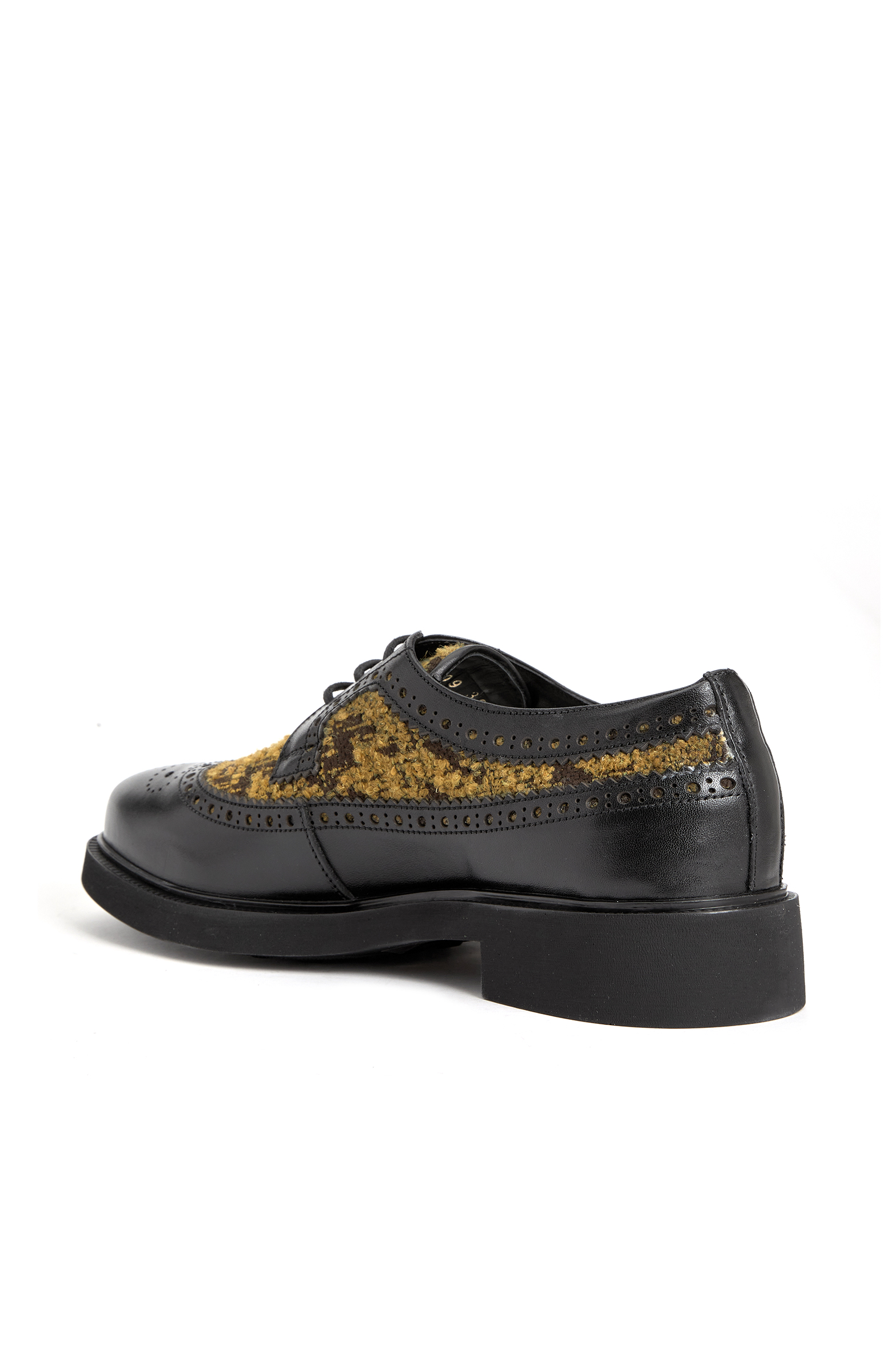 Sarı Kadın Deri Ayakkabı